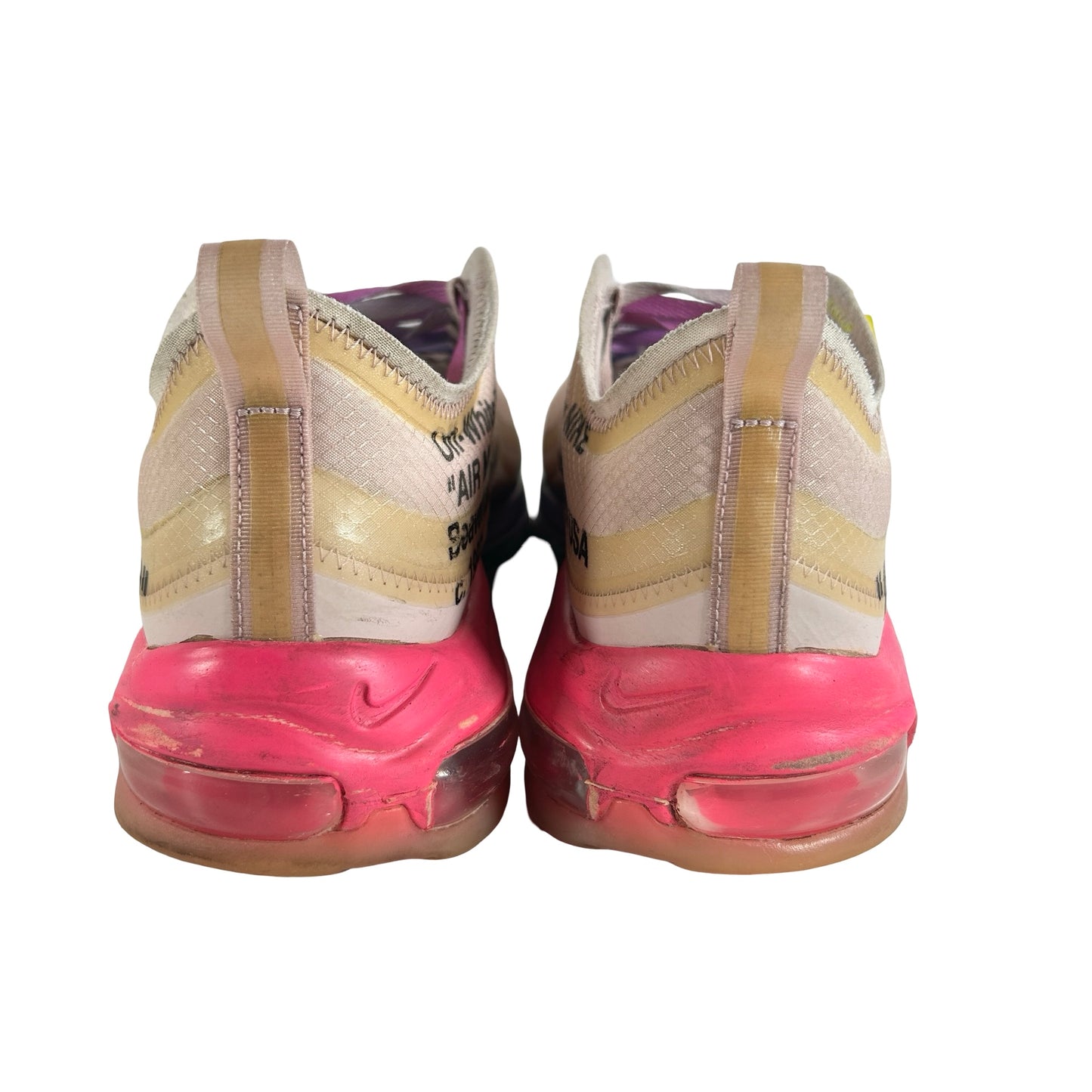 AJ4585 600 Nike Air Max 97 Off-White Elemental Rose Serena Queen [USED] - 10.5 M (Used)