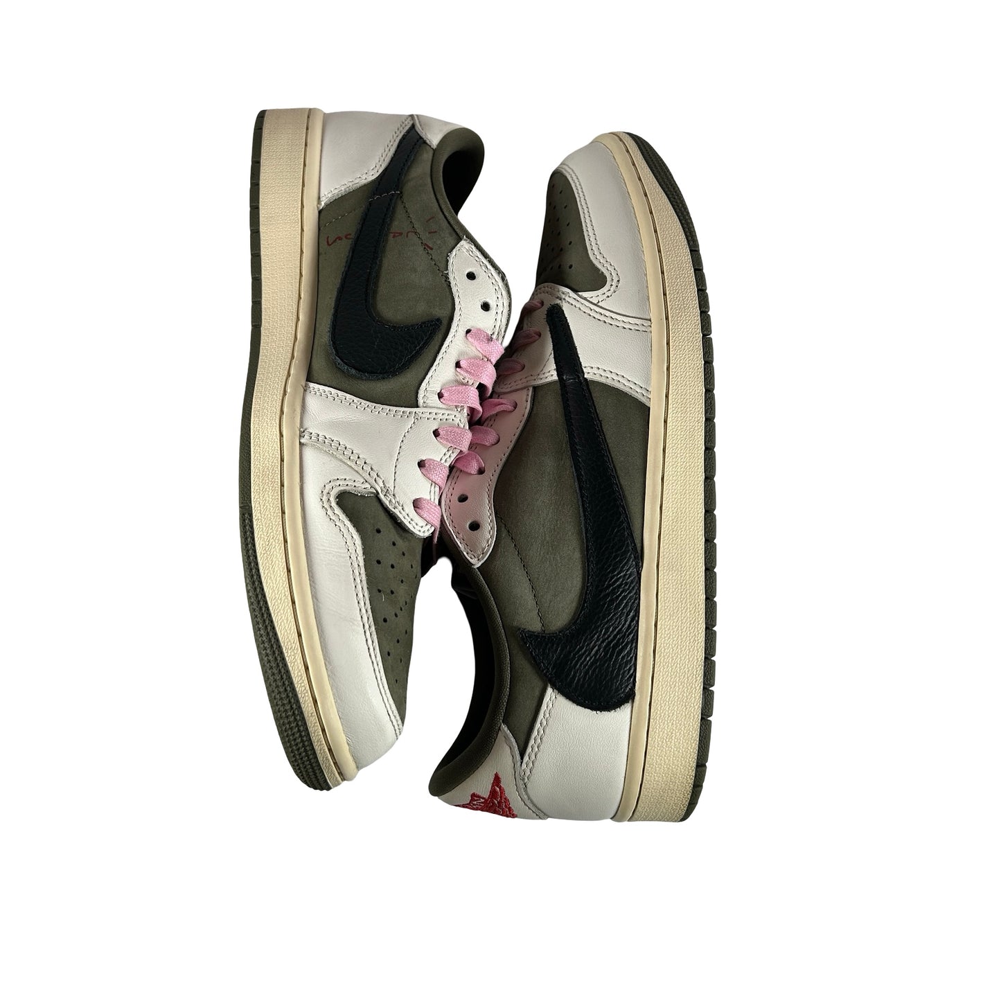 DM7866 200 Jordan 1 Retro Low OG SP Travis Scott Medium Olive [USED] - 10 M (Used9)