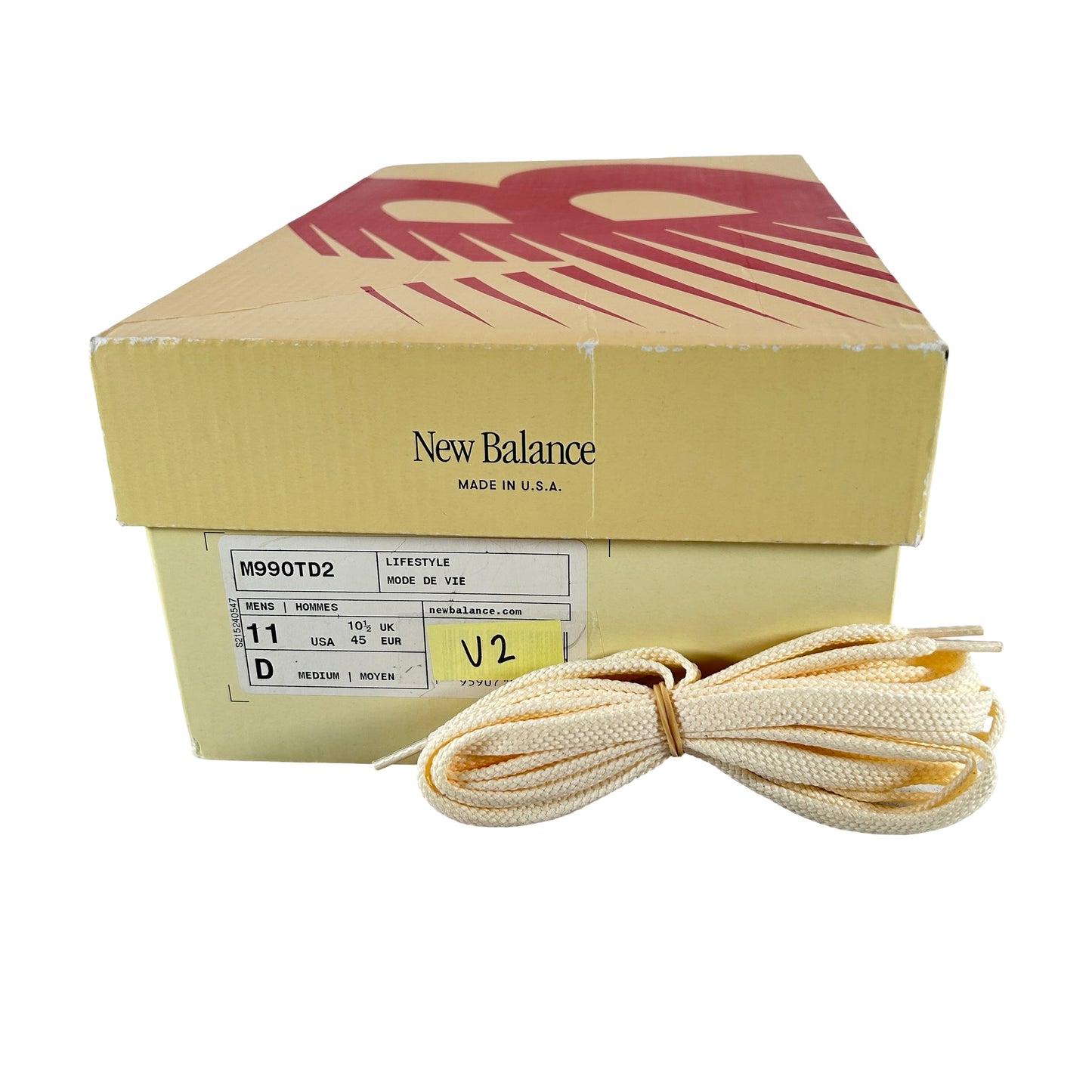 M990TD2 New Balance 990v2 MiUSA Teddy Santis Marblehead Incense [USED] - 11 M (Used2)