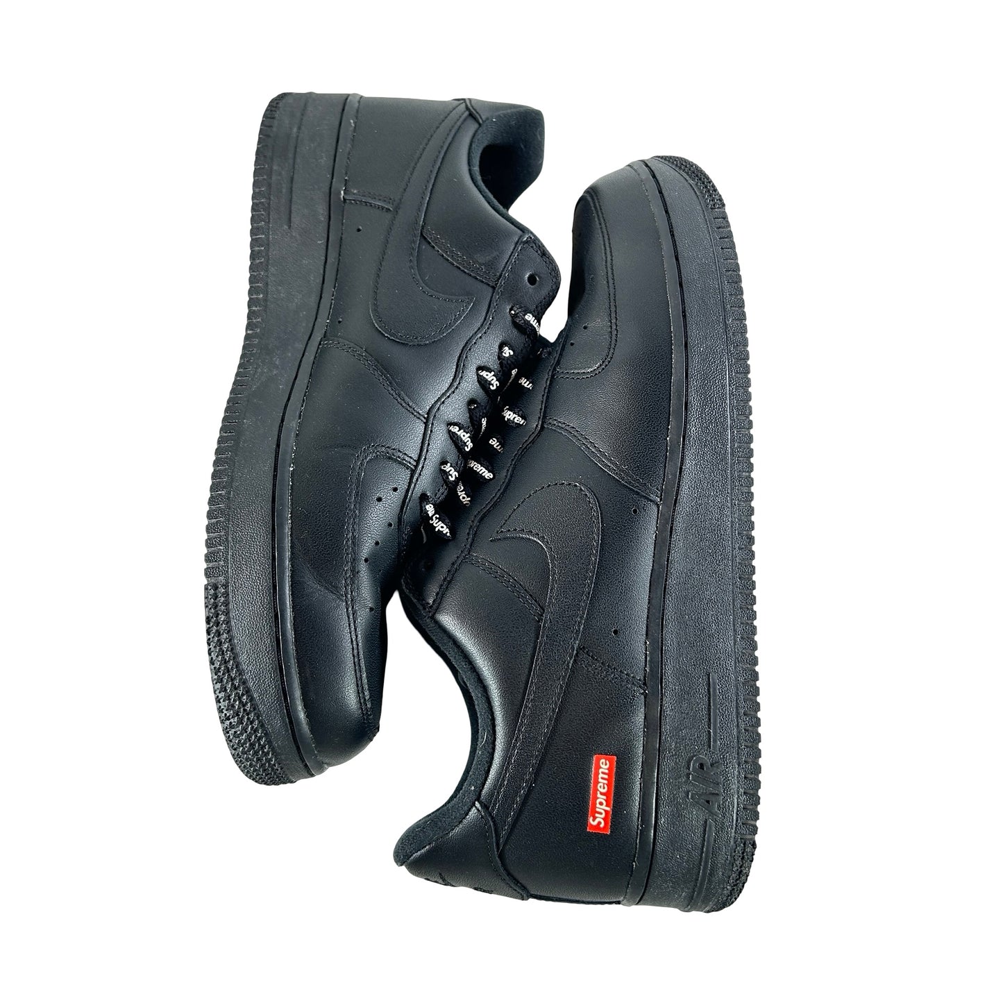 CU9225 001 Air Force 1 Low Supreme Black [USED] - 10.5 M (Used2)
