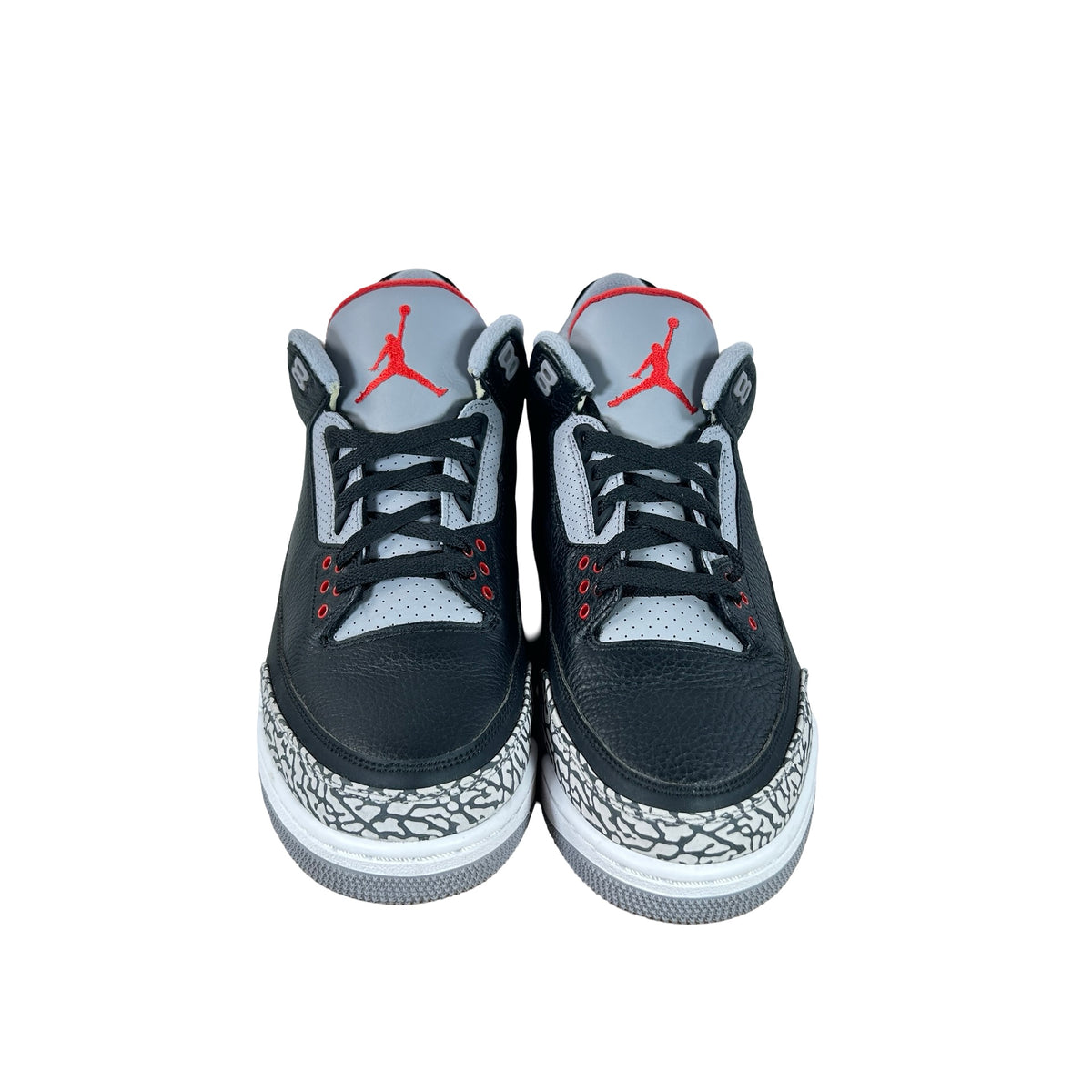 854262 001 Jordan 3 Black Cement 2018 [USED] - 11 M (Used) (Replace Box)