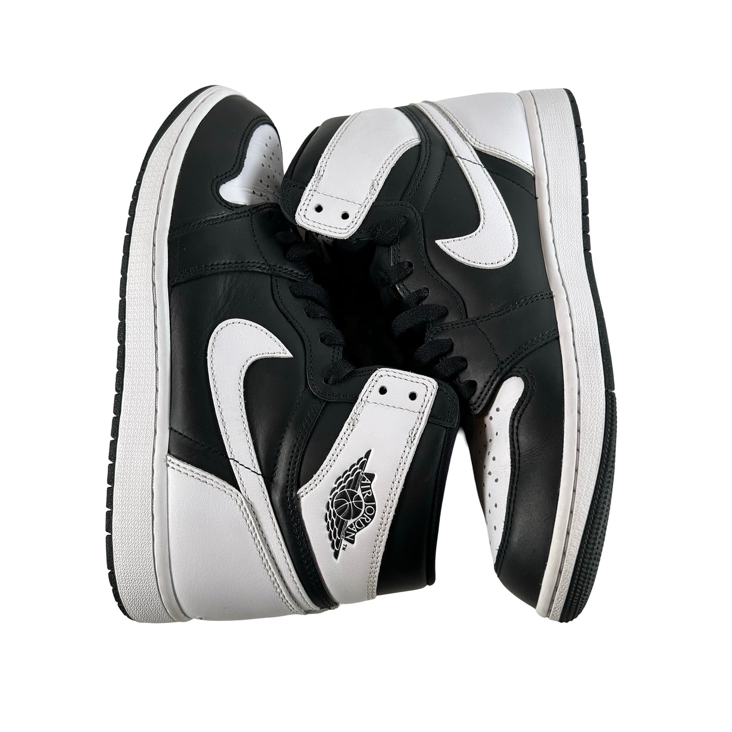 DZ5485 010 Jordan 1 Retro High OG Black White [USED] - 10 M (Used)