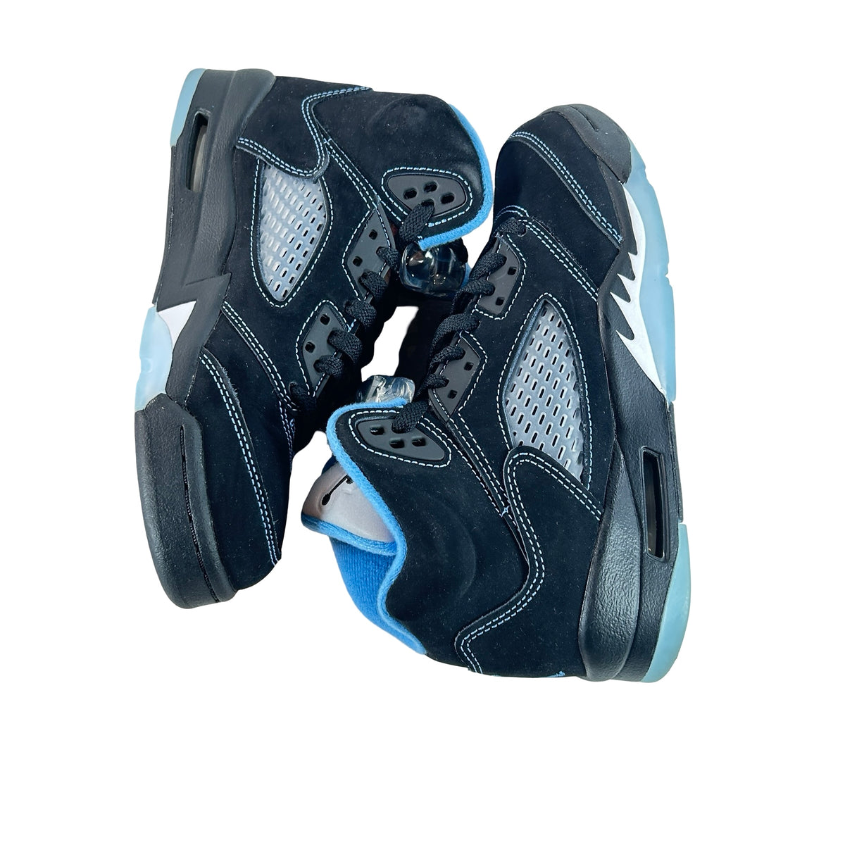 440888 088 Jordan 5 Retro Black University Blue (2026) (GS) [USED] - 5 Y (Used)