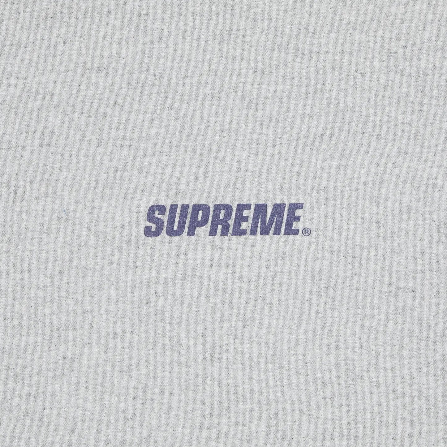 Supreme Crown Hooded Sweatshirt Heather Grey [USED] - S (Used)