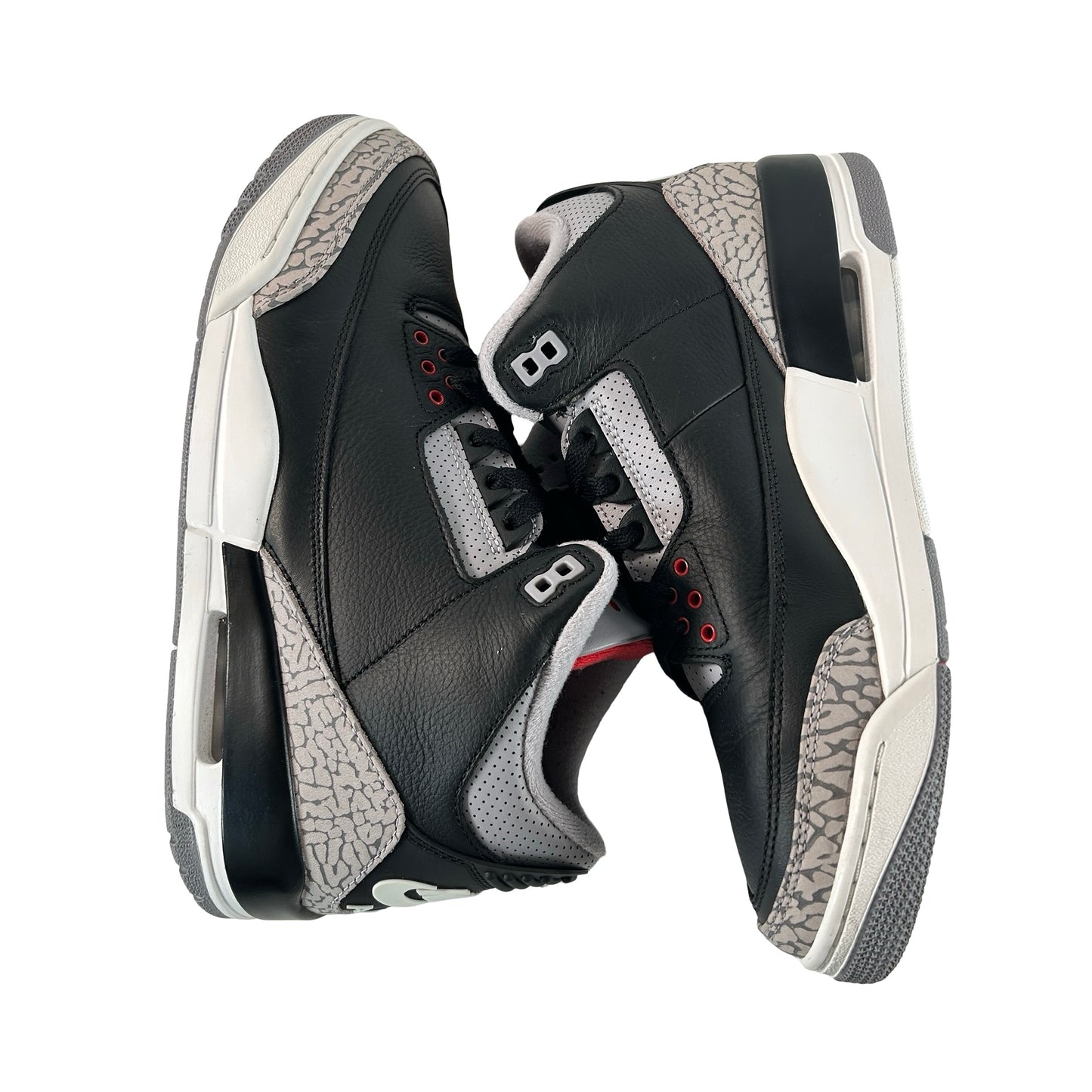 DN3707 010 Jordan 3 Retro Black Cement Reimagined (2024) [USED] - 9 M (Used7) (No Box7)