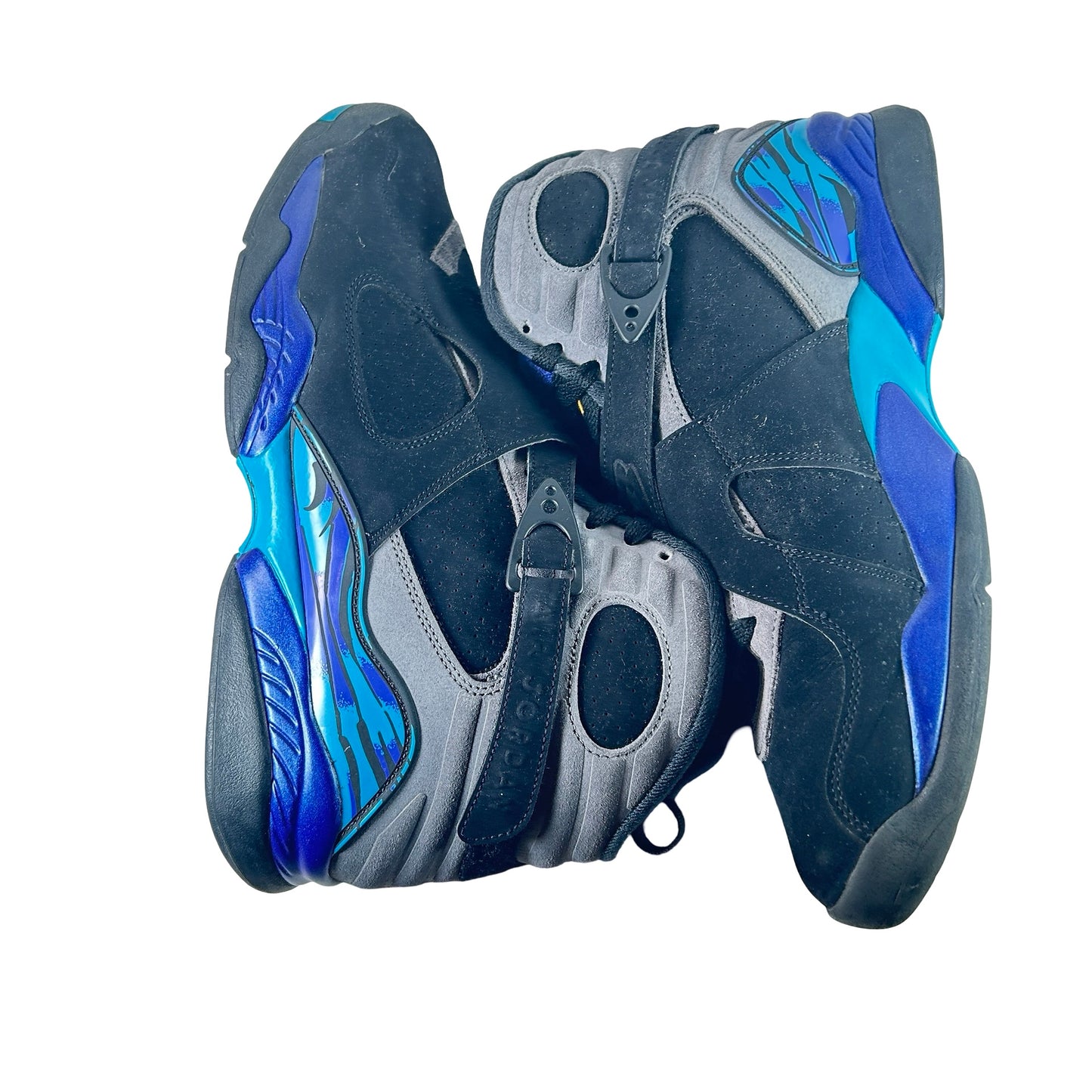 305381 006 Jordan 8 Retro Aqua (2025) [USED] - 13 M (Used4) (Replace Lid)