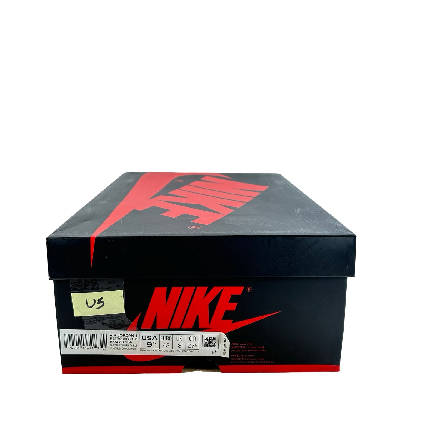 555088 134 Jordan 1 University Blue [USED] - 9.5 M (Used5)