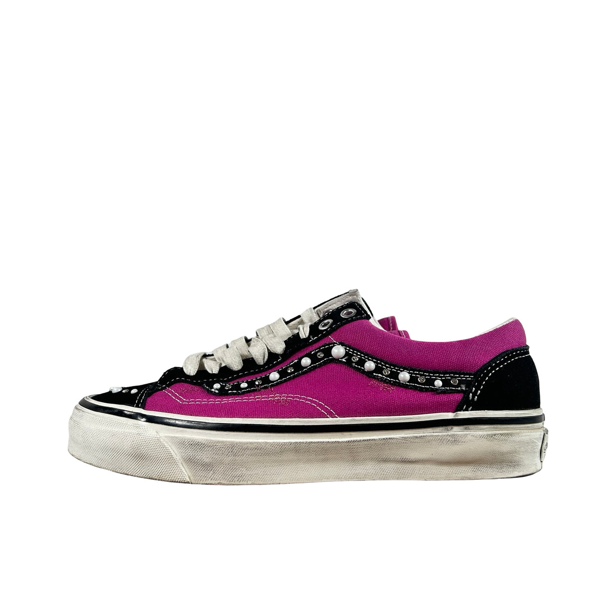 VN000E8VHLE Vans OTW Old Skool 36 Pearlized Pack Pink Black [USED] - 8.5 M (Used)