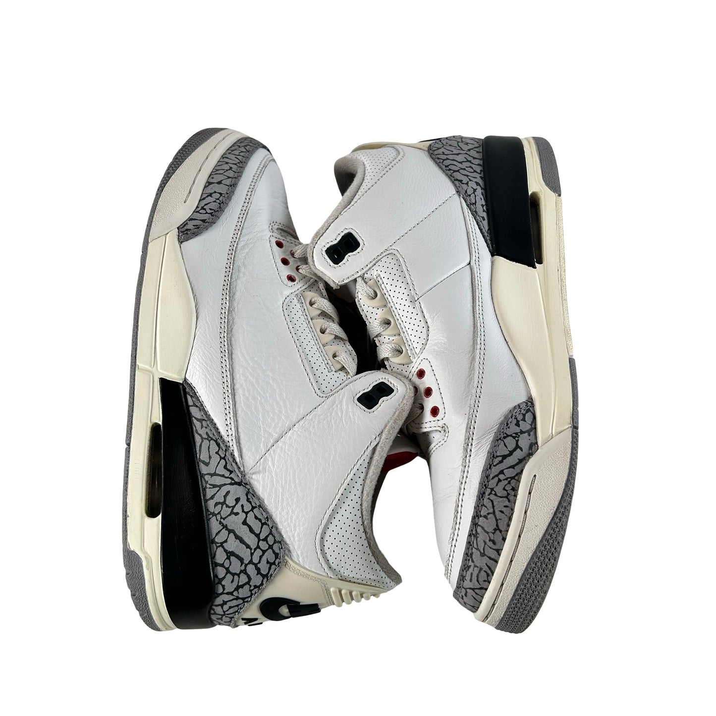 DN3707 100 Jordan 3 Retro White Cement Reimagined [USED] - 10 M (Used21)