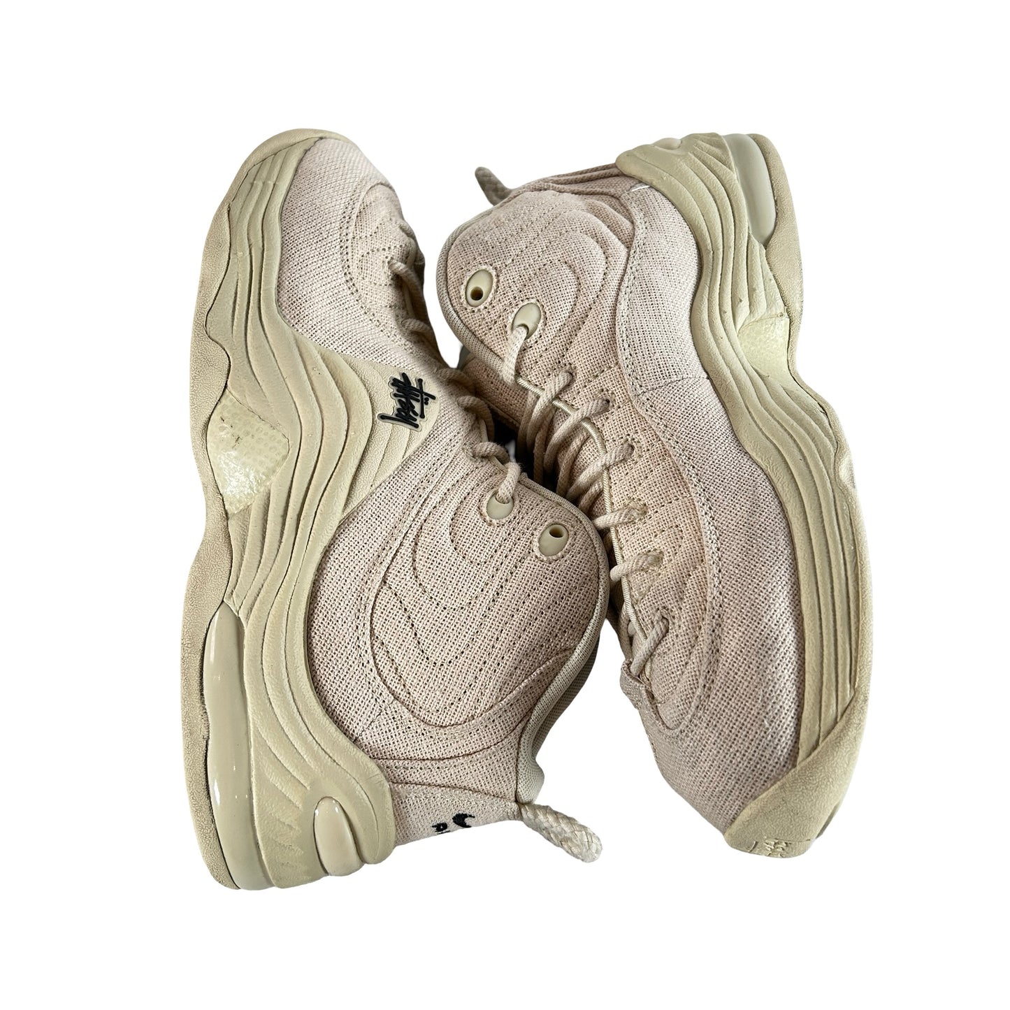 DQ5674 200 Nike Air Penny 2 Stussy Fossil [USED] - 8.5 M (Used)