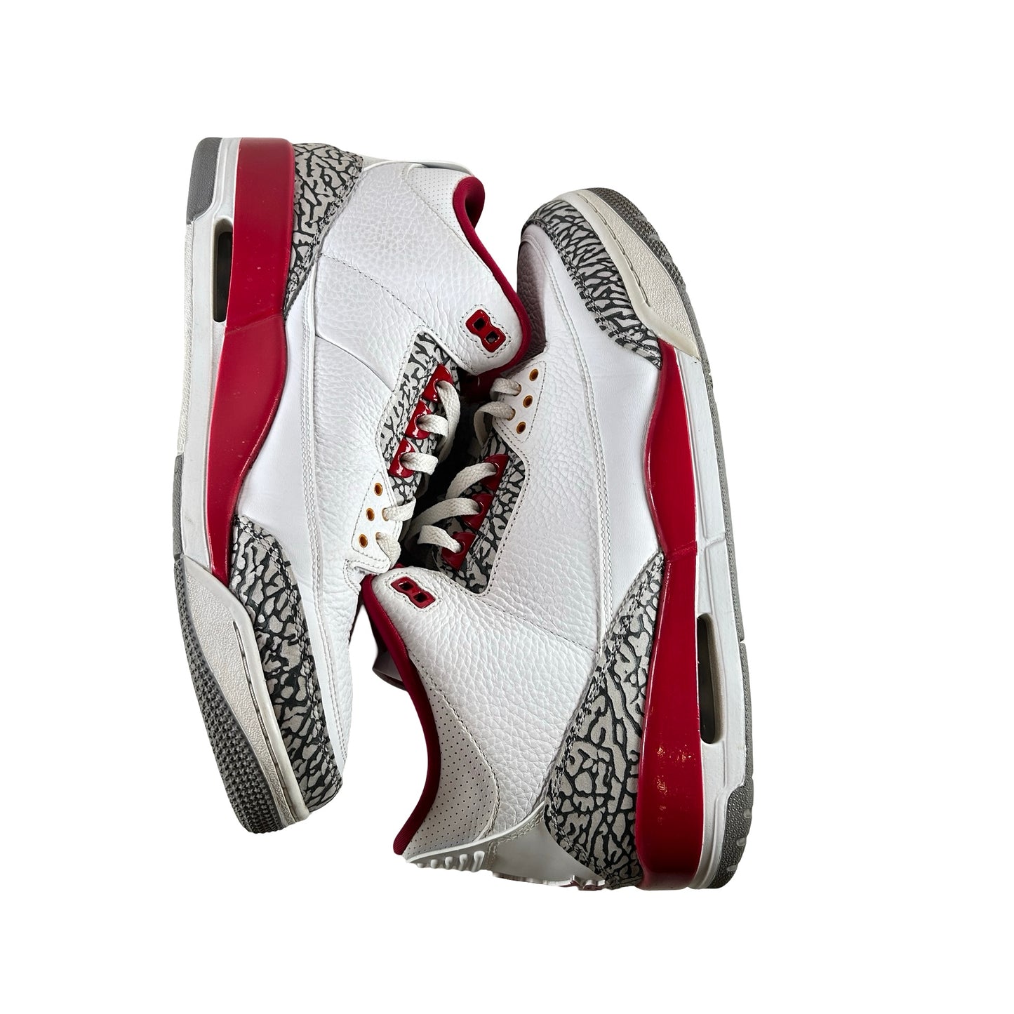 CT8532 126 Jordan 3 Retro Cardinal Red [USED] - 13 M (Used2) (No Box2)