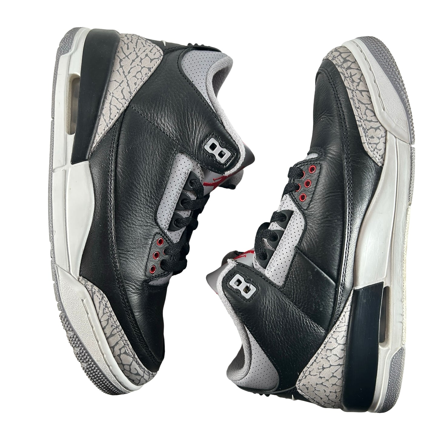 DN3707 010 Jordan 3 Retro Black Cement Reimagined (2024) [USED] - 8.5 M (Used6)
