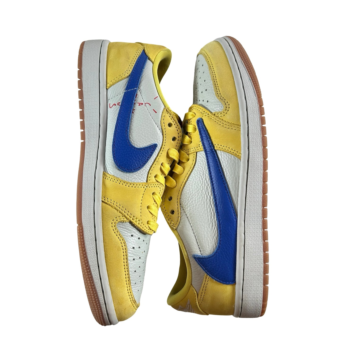 DZ4137 700 Jordan 1 Retro Low OG SP Travis Scott Canary (Women's) [USED] - 8.5 W (Used2)