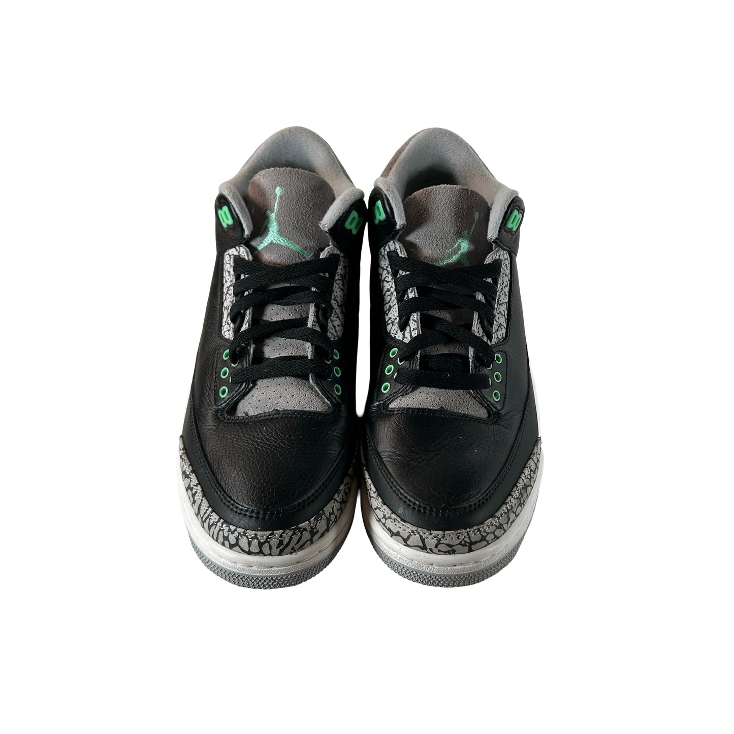 CT8532 031 Jordan 3 Retro Green Glow [USED] - 7.5 M (Used) (Replace Box)
