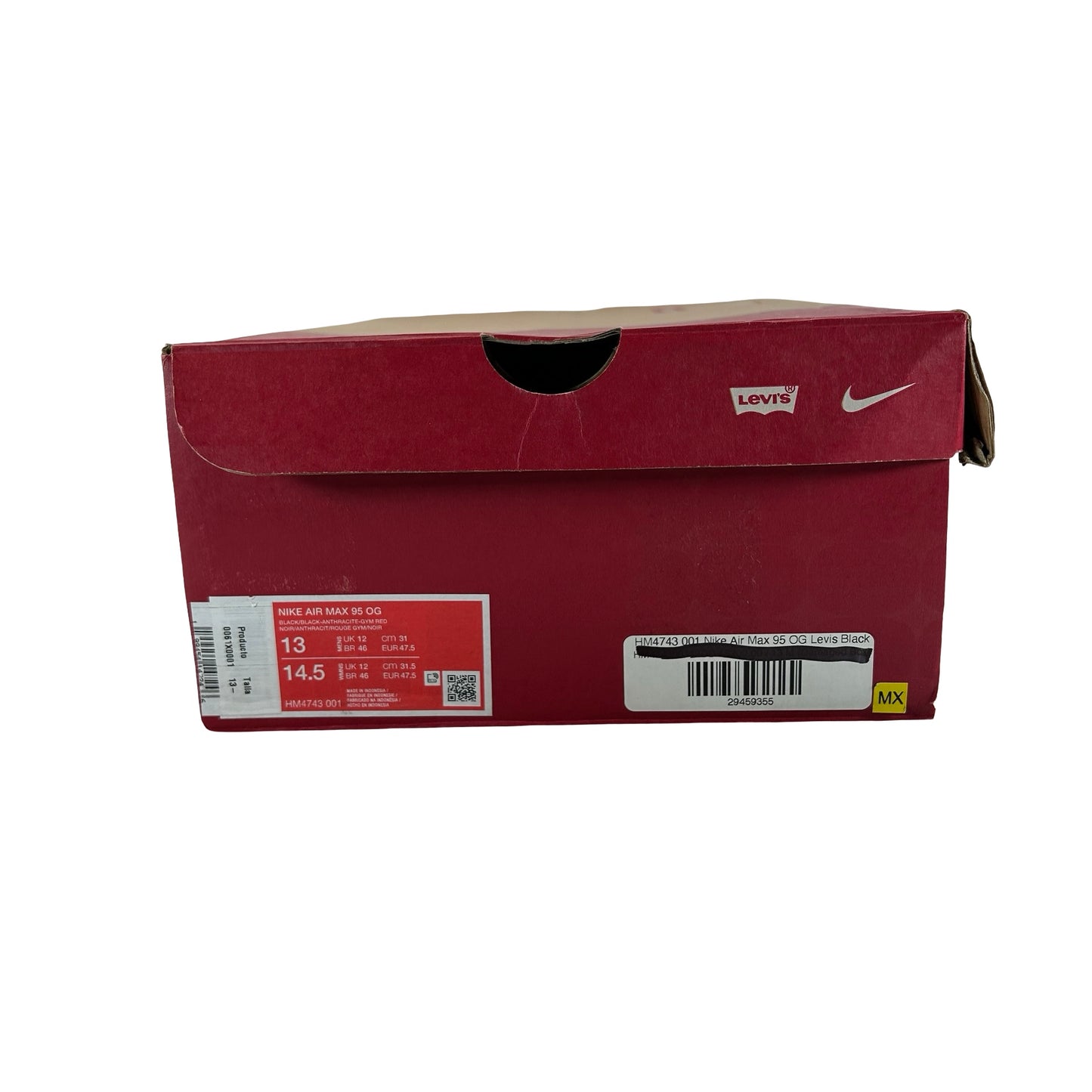 HM4743 001 Nike Air Max 95 OG Levis Black [USED] - 13 M (Used)