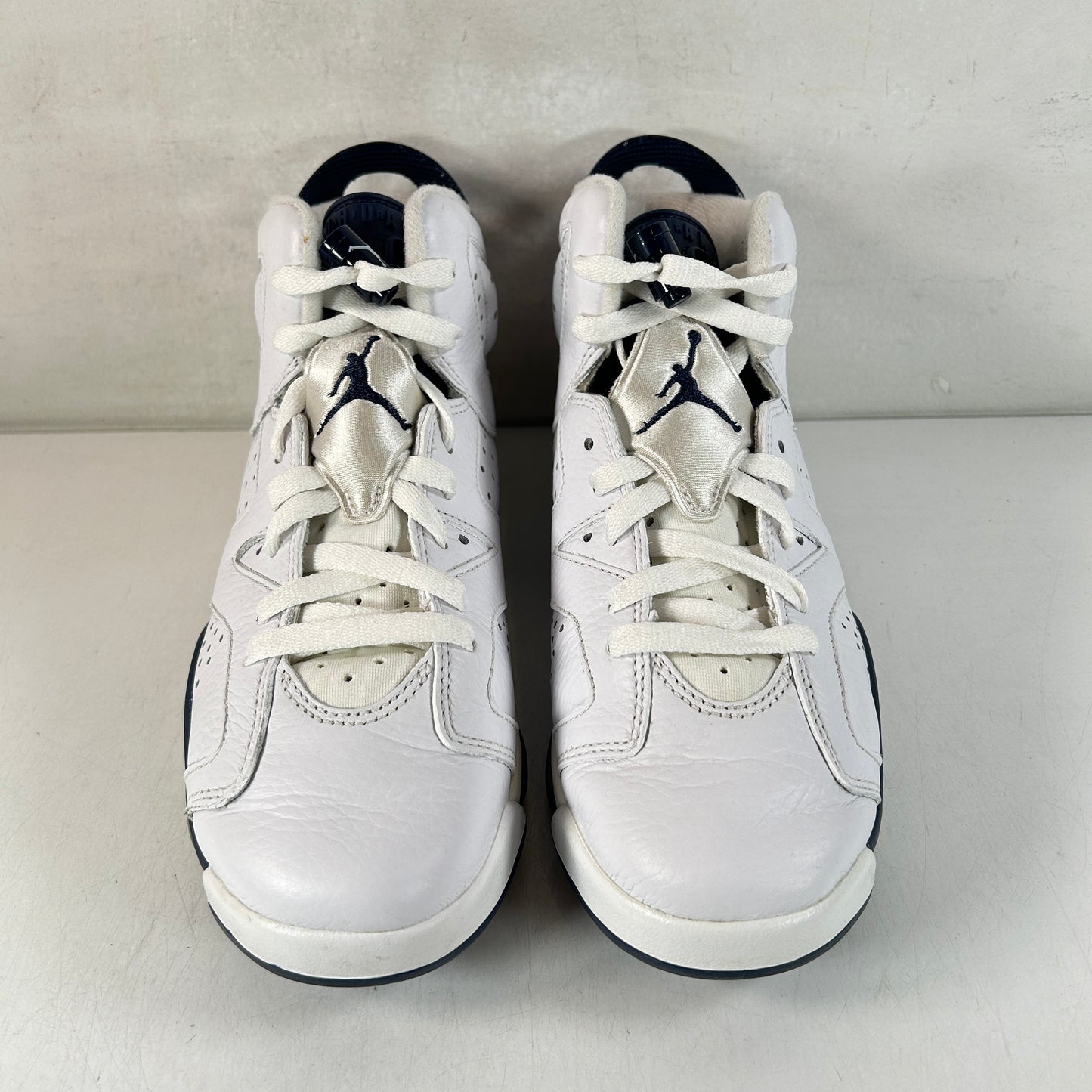 384665 141 Jordan 6 Retro Midnight Navy GS [USED] - 6.5 Y (Used)