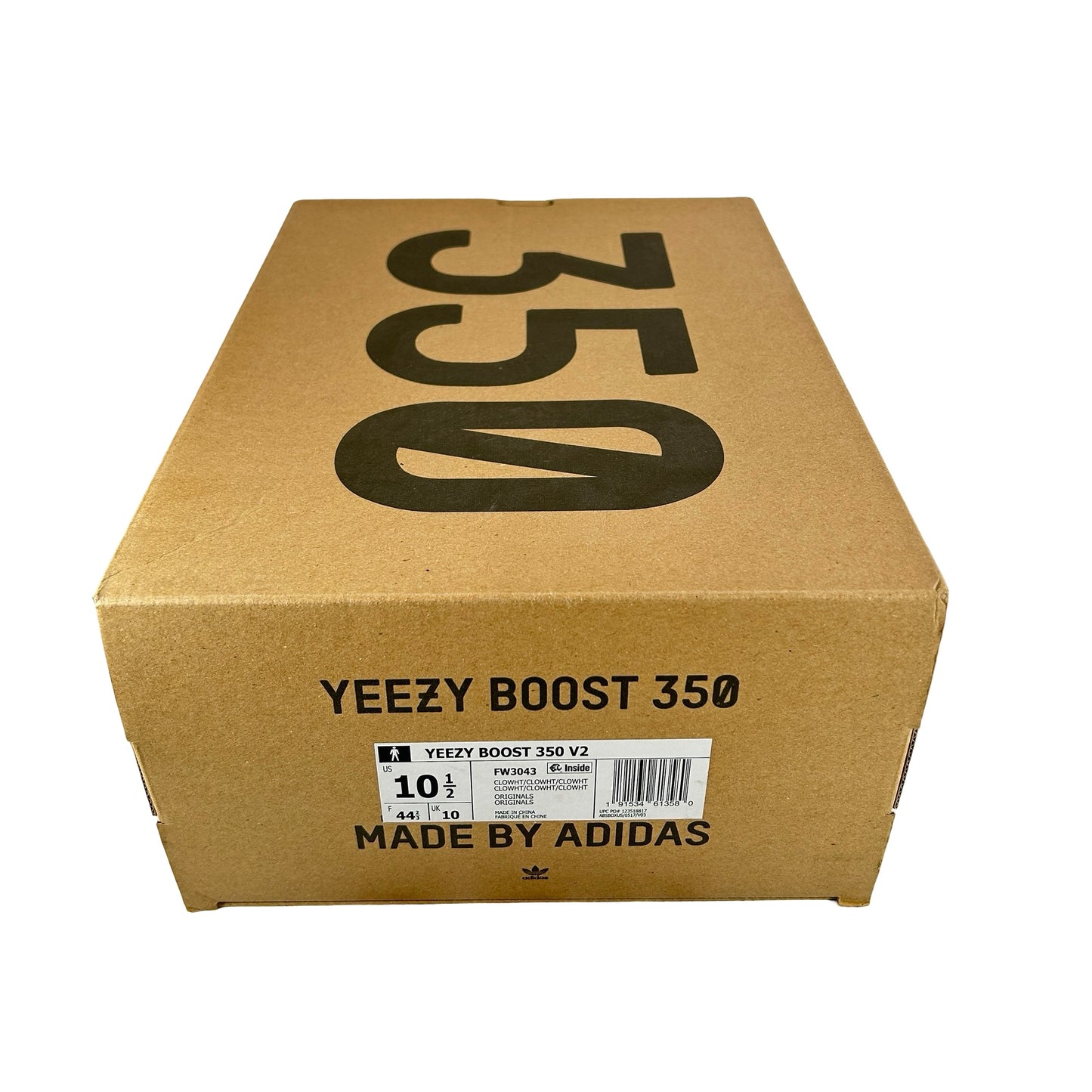 FW3043 adidas Yeezy Boost 350 V2 Cloud White (Non-Reflective) [USED] - 10.5 M (Used)