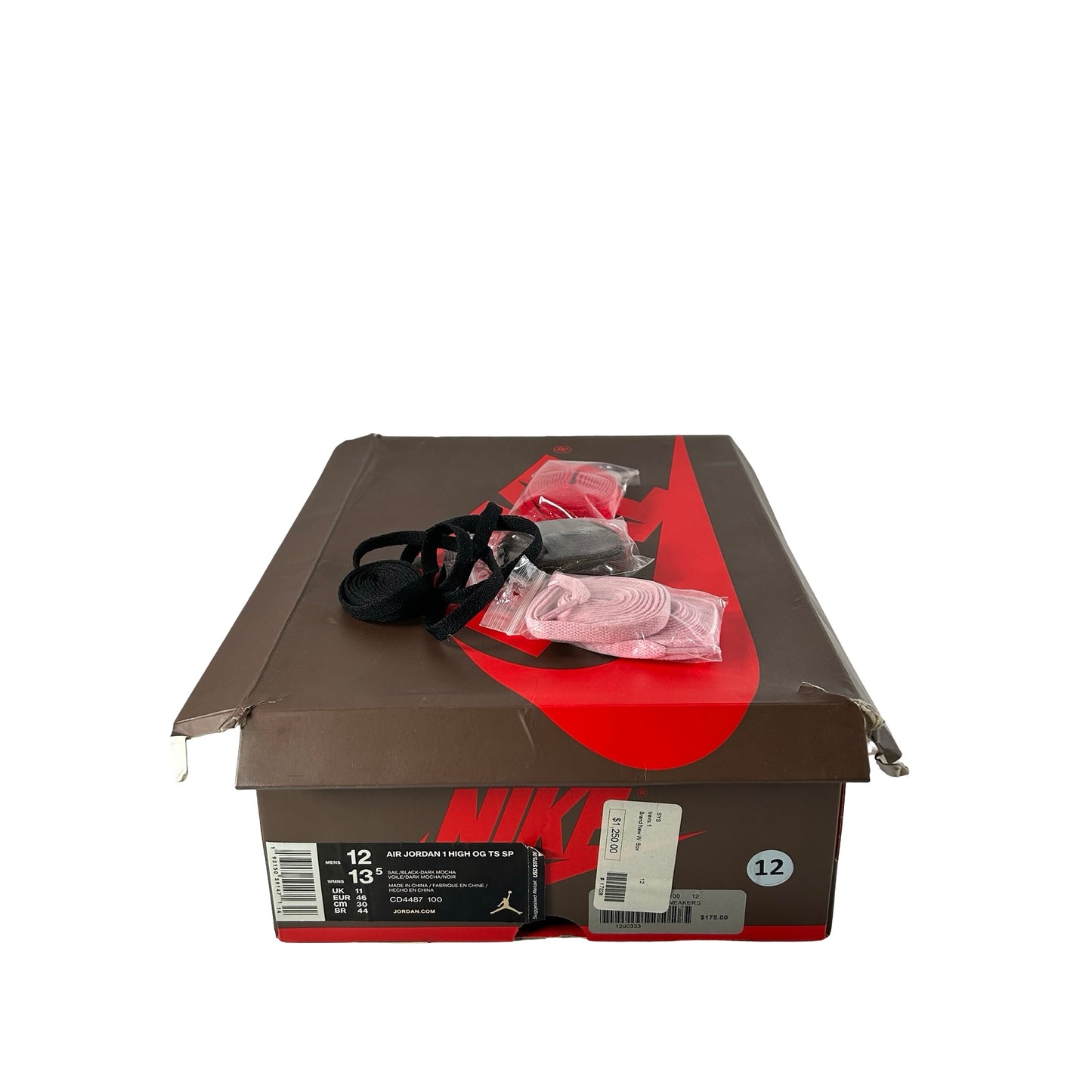 CD4487 100 Jordan 1 Travis Scott Mocha [USED] - 12 M (Used)
