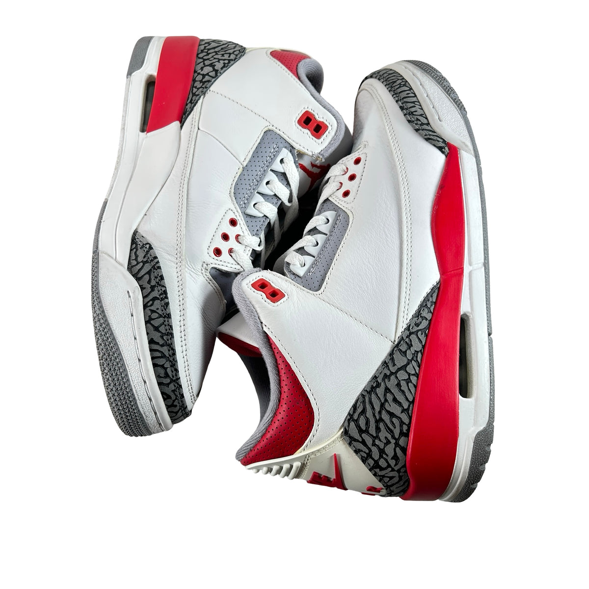 DN3707 160 Jordan 3 Retro Fire Red (2022) [USED] - 9 M (Used9)