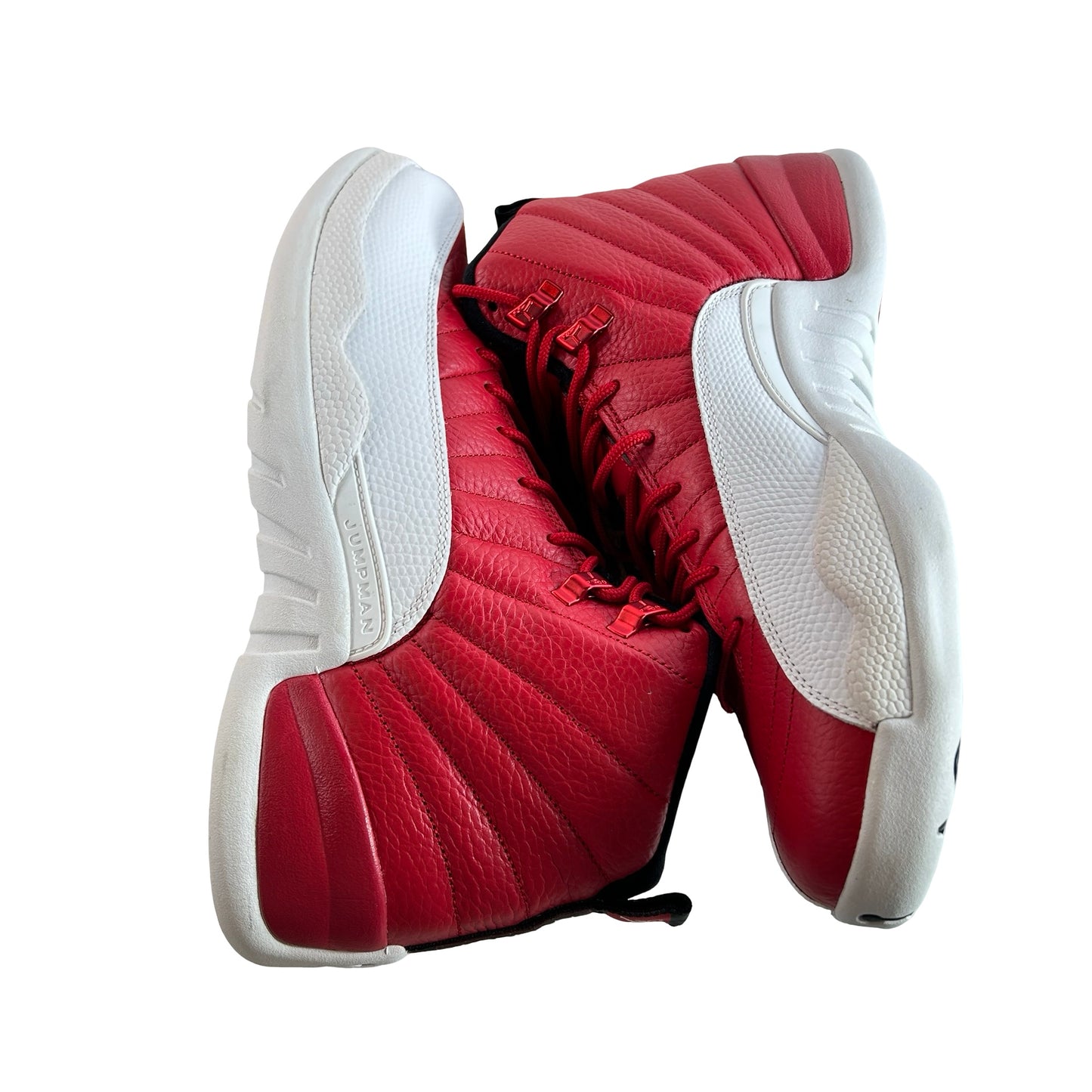 130690 600 Jordan 12 Retro Gym Red - 10.5 M (Yellowing)