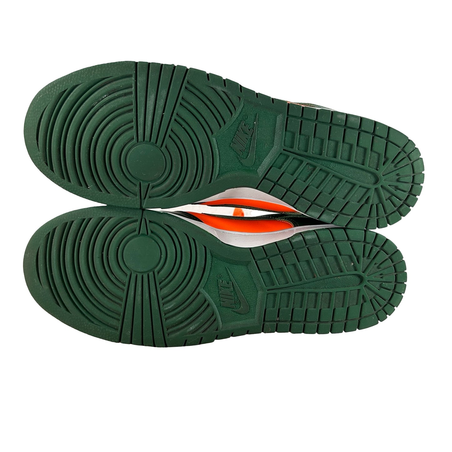 DD1391 300 Nike Dunk Low Retro Miami Hurricanes [USED] - 12 M (Used3)