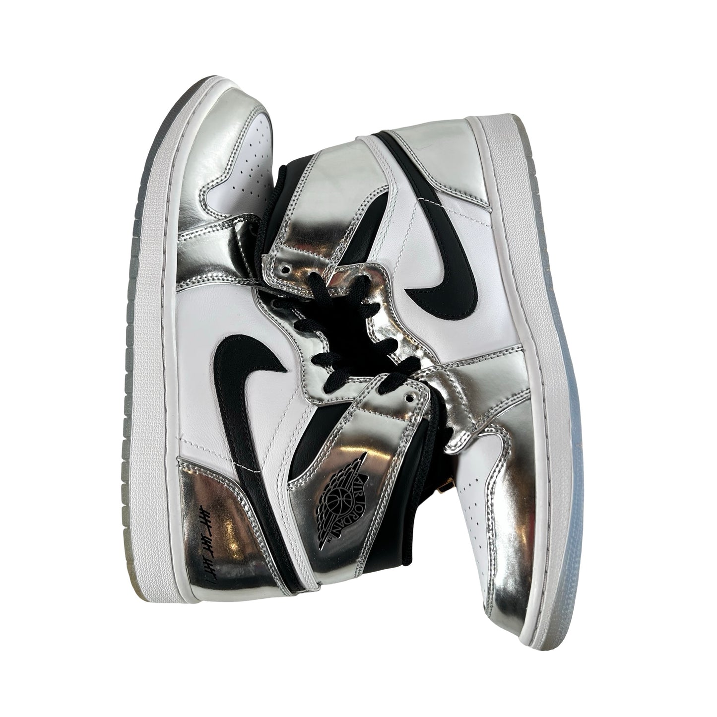 AQ7476 016 Jordan 1 Retro High Think 16 Pass the Torch - 11 M (Soles Yellowing) (Damaged Box)