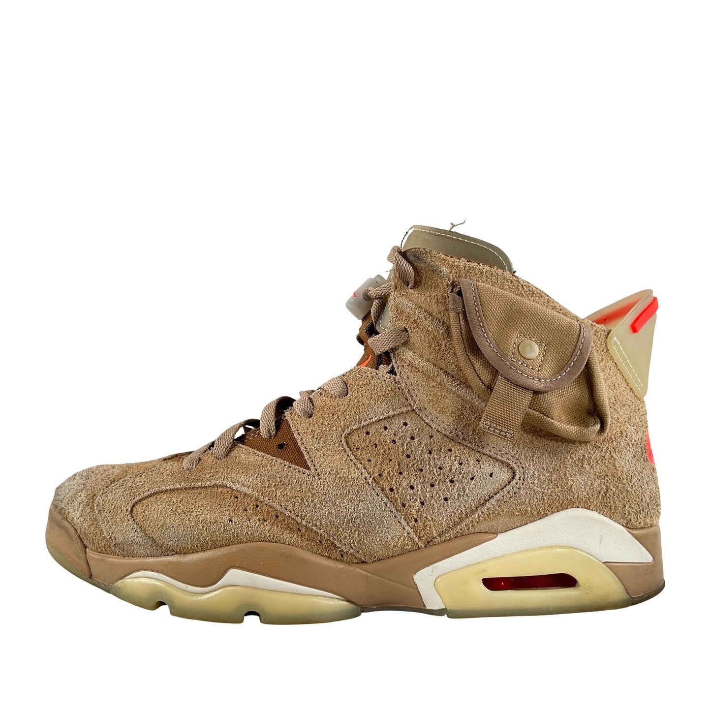 DH0690 200 Jordan 6 Retro Travis Scott British Khaki [USED] - 11 M (Used14)