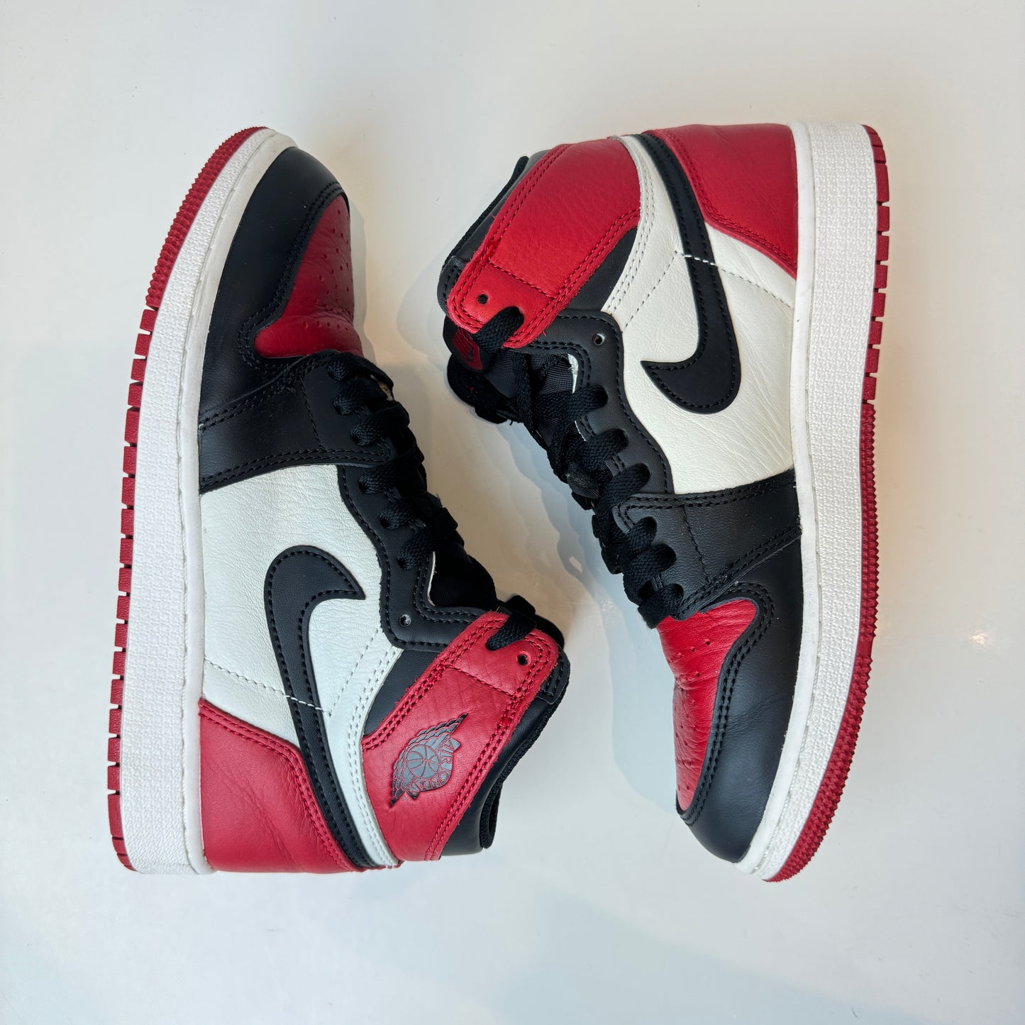 575441 610 Jordan 1 Retro High Bred Toe (GS) [USED] - 5 Y (Used)