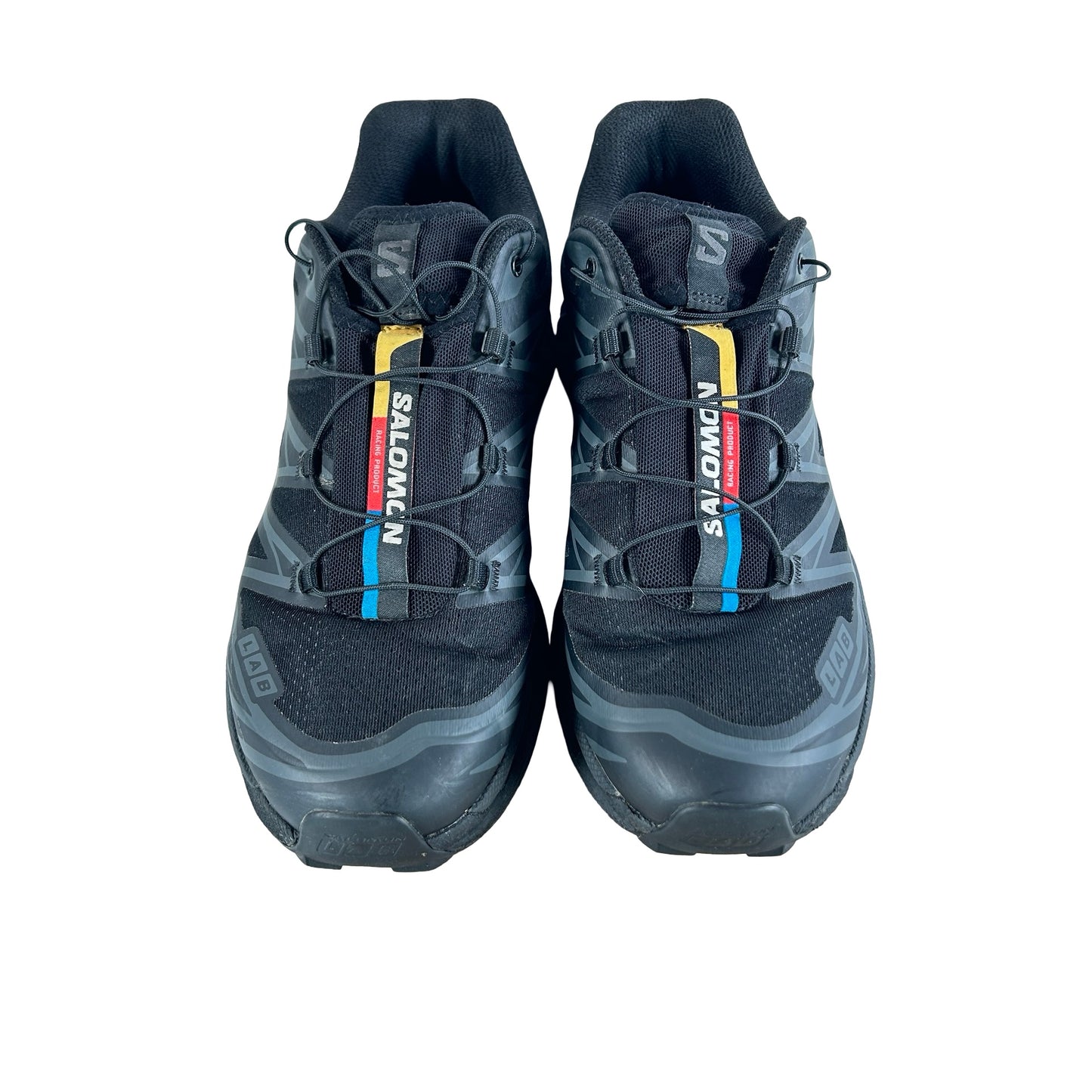 L41086600 Salomon XT-6 Triple Black [USED] - 9 M (Used) (No Box)