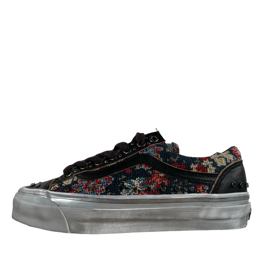 VN000D2GBLA Vans OTW Old Skool 36 Vibram Floral Rivets Black [USED] - 6 M (Used)