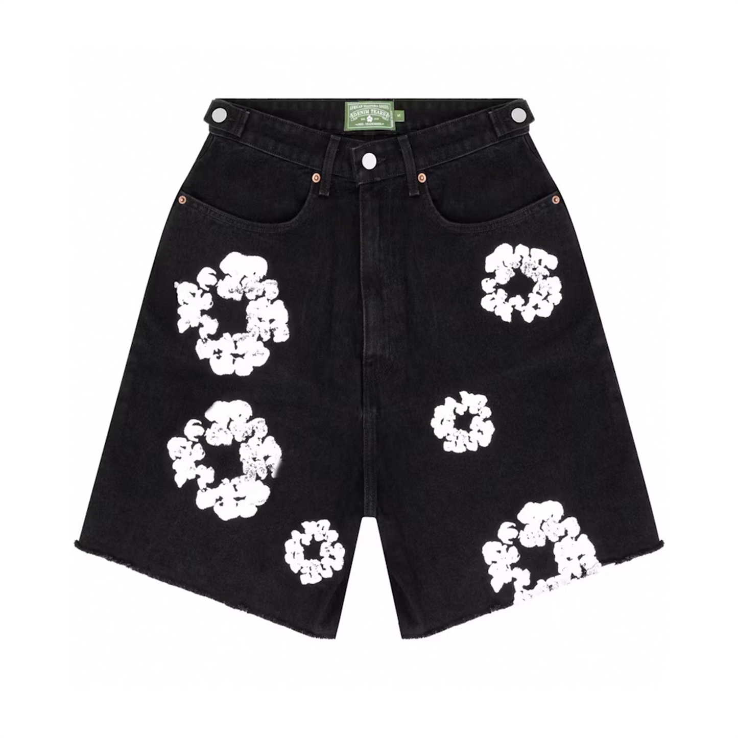 Denim Tears Cotton Wreath Jean Short Black [USED] - L (Used)