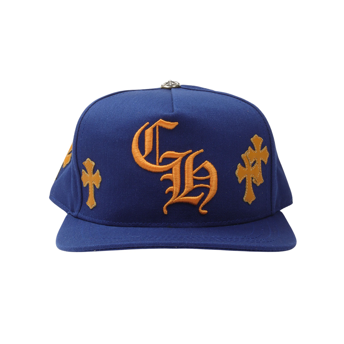 Chrome Hearts Cross Patch Hat Blue/Orange