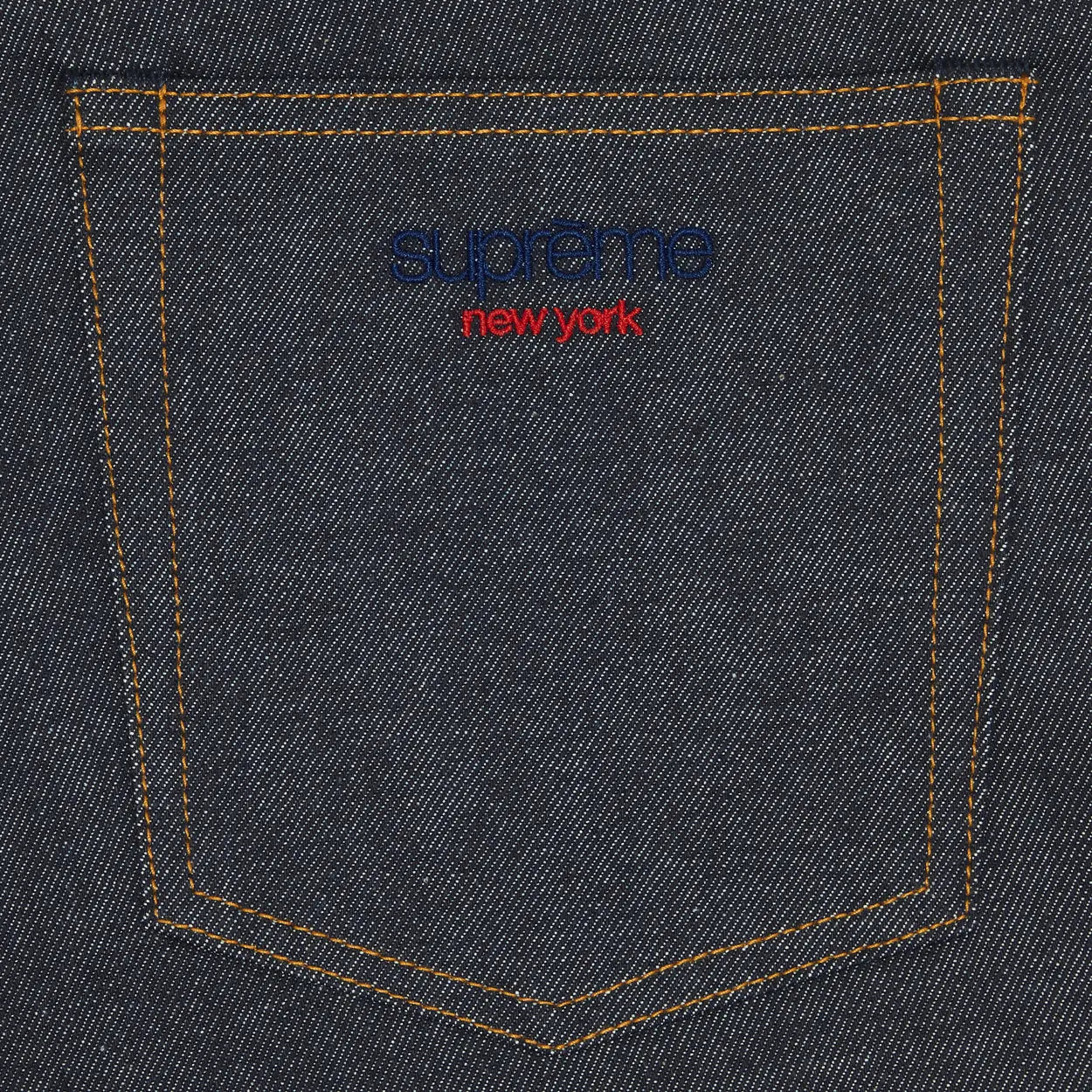 Supreme Rigid Baggy Selvedge Denim Short 'Rigid Indigo' [USED] - 30 (Used)