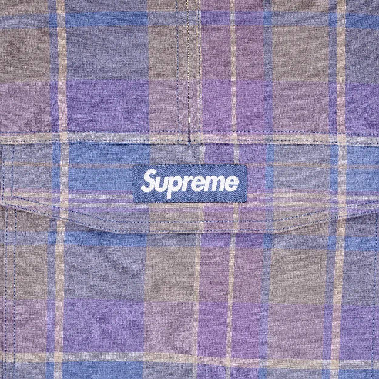 Supreme Cotton Utility Anorak Plaid [USED] - L (Used)