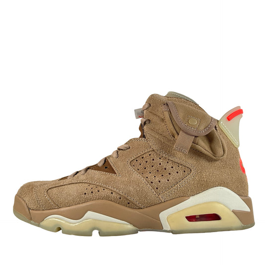 DH0690 200 Jordan 6 Retro Travis Scott British Khaki [USED] - 7 M (Used) (Replace Box)