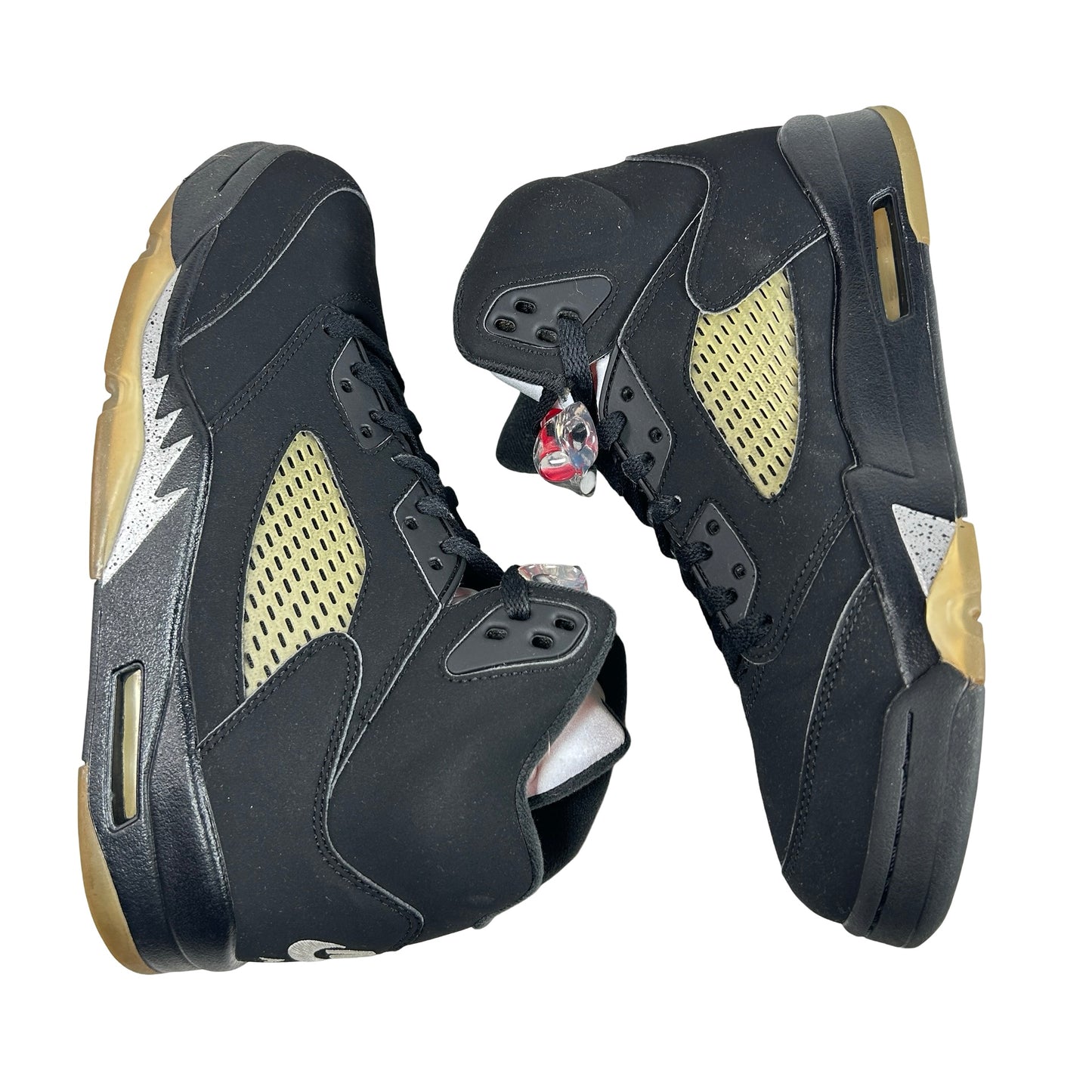 845035 003 Jordan 5 Retro Black Metallic (2016) [USED] - 8.5 M (Used)