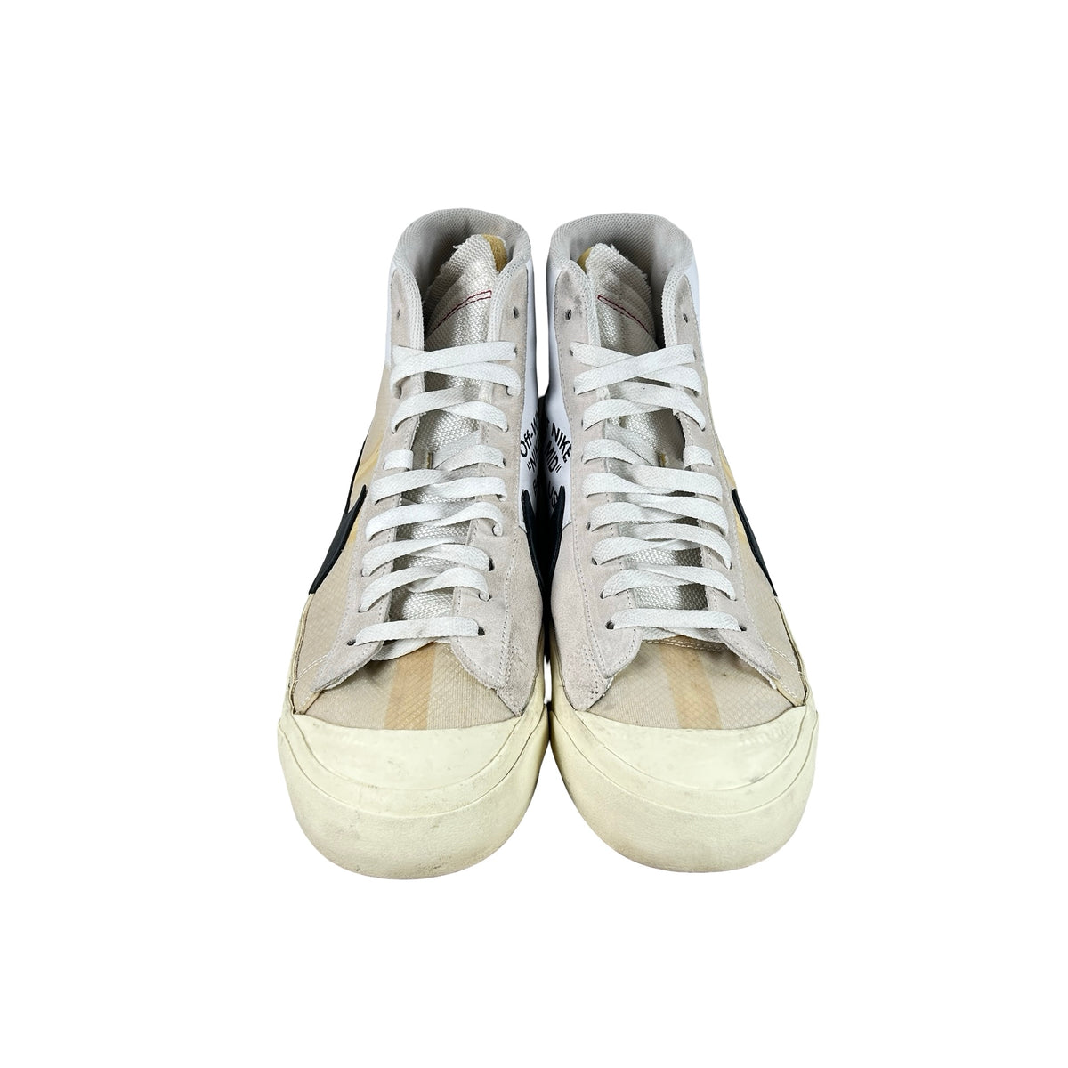AA3832 100 Nike Blazer Mid Off-White [USED] - 12 M (Used2) (No Box2)