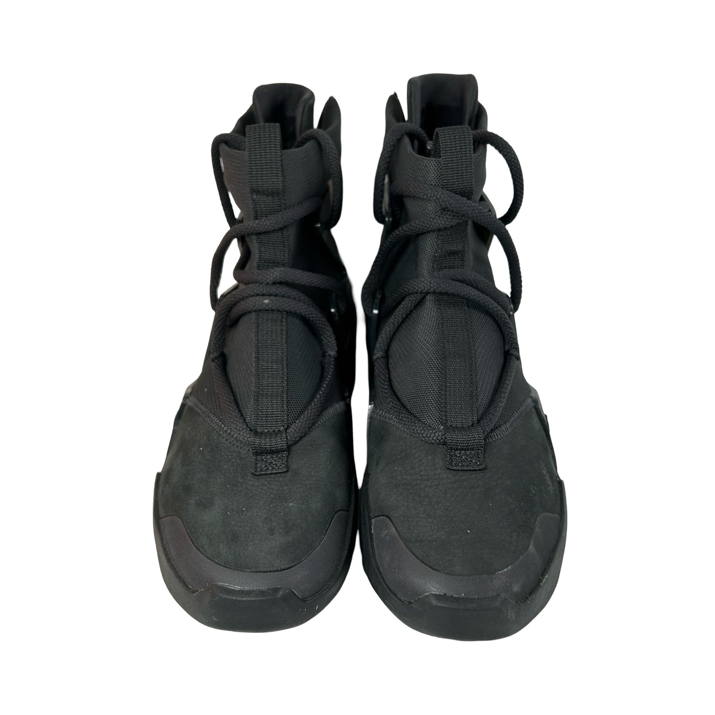 AR4237 005 Nike Air Fear of God 1 Triple Black [USED] - 5 M (Used)