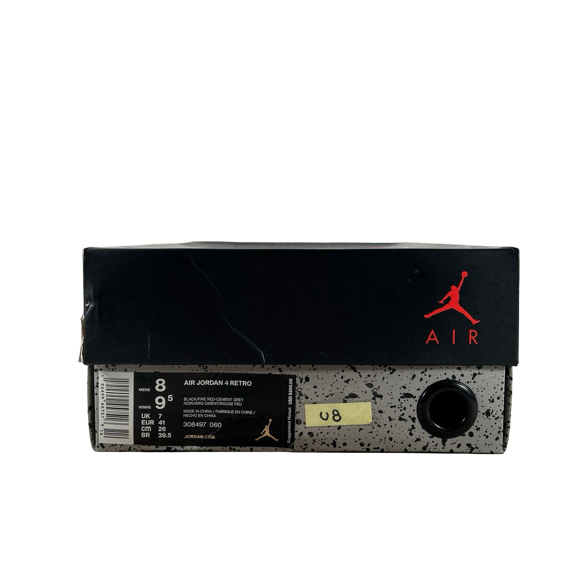 308497 060 Jordan 4 Bred (2019) [USED] - 8 M (Used8)