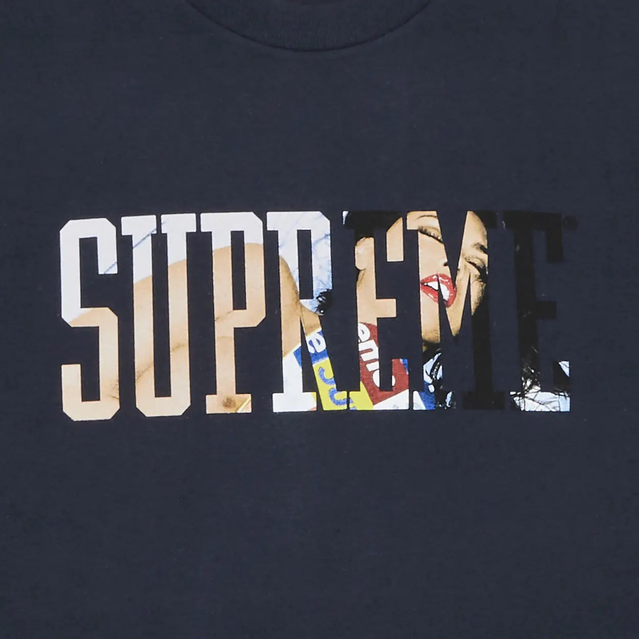 Supreme Tera Patrick Collegiate Tee Navy