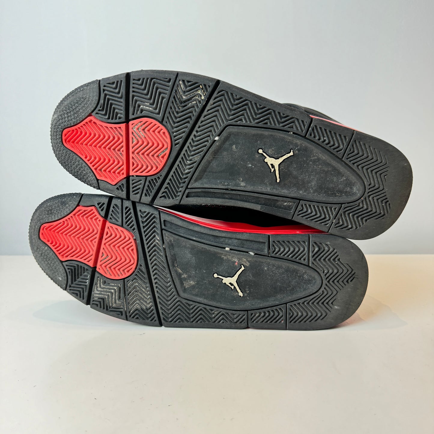 CT8527 016 Jordan 4 Retro Red Thunder [USED] - 13 M (Used) (No Box)