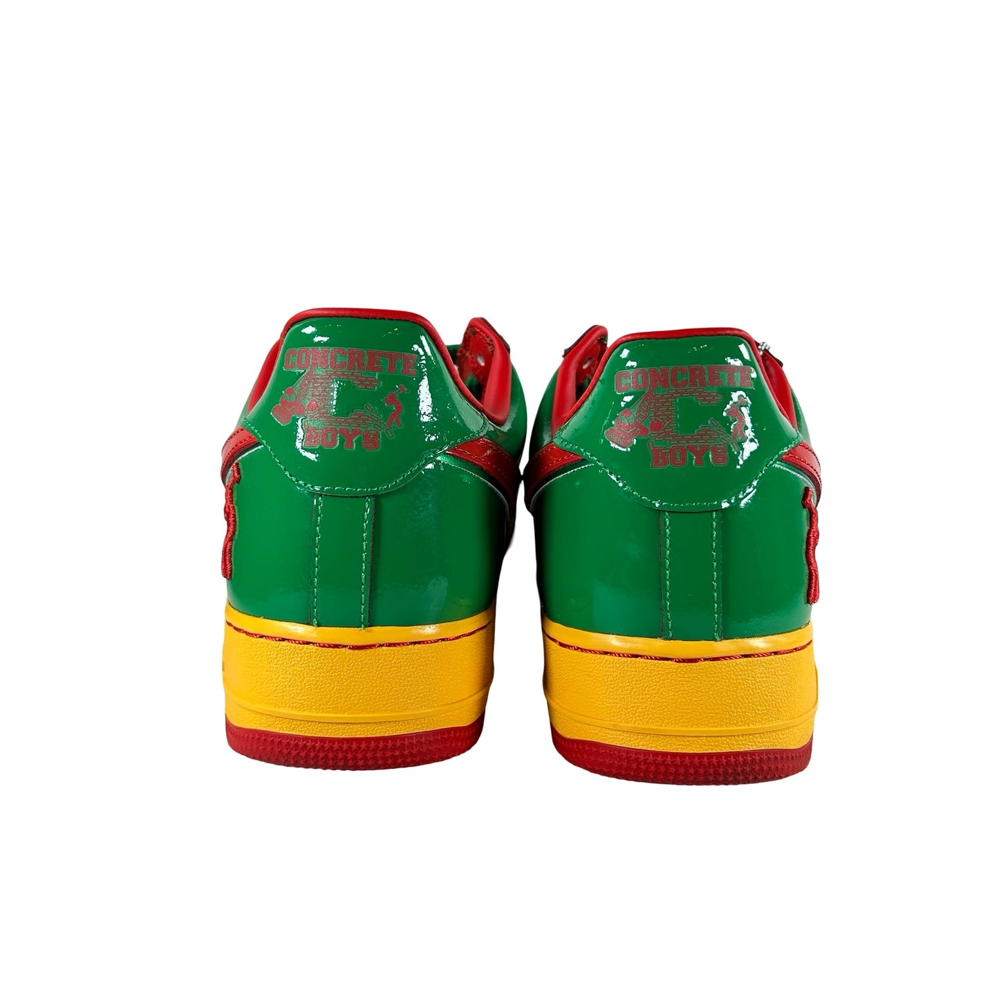 IH4383 300 Nike Air Force 1 Low Lil Yachty Concrete Boys Lucky Green [USED] - 13 M (Used)