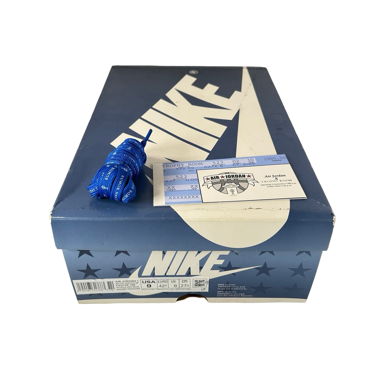 DA2728 100 Jordan 1 Retro High Trophy Room Chicago (F&F) [USED] - 9 M (Used)