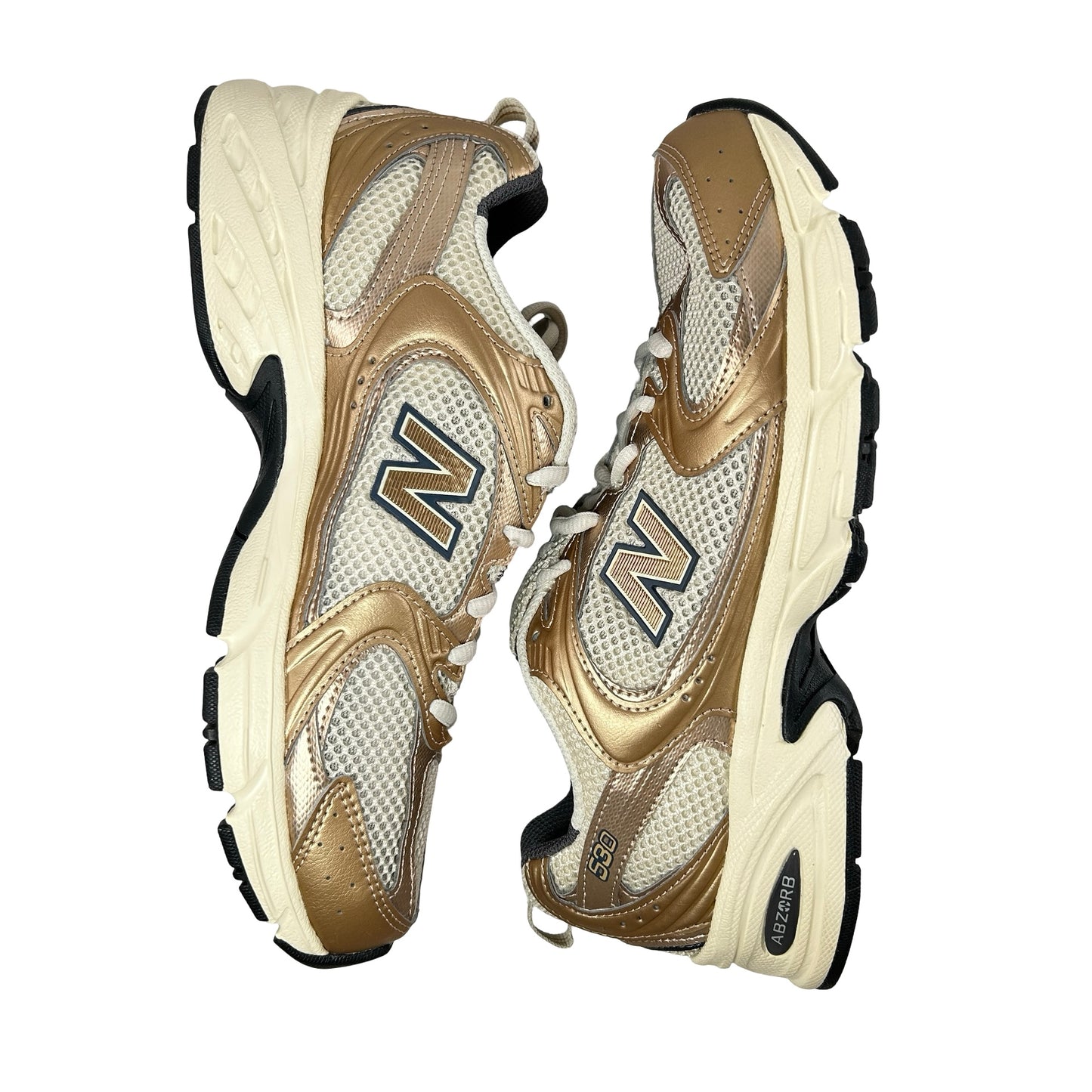 MR530LA New Balance 530 Turtledove Gold Metallic [USED] - 7 M (Used)