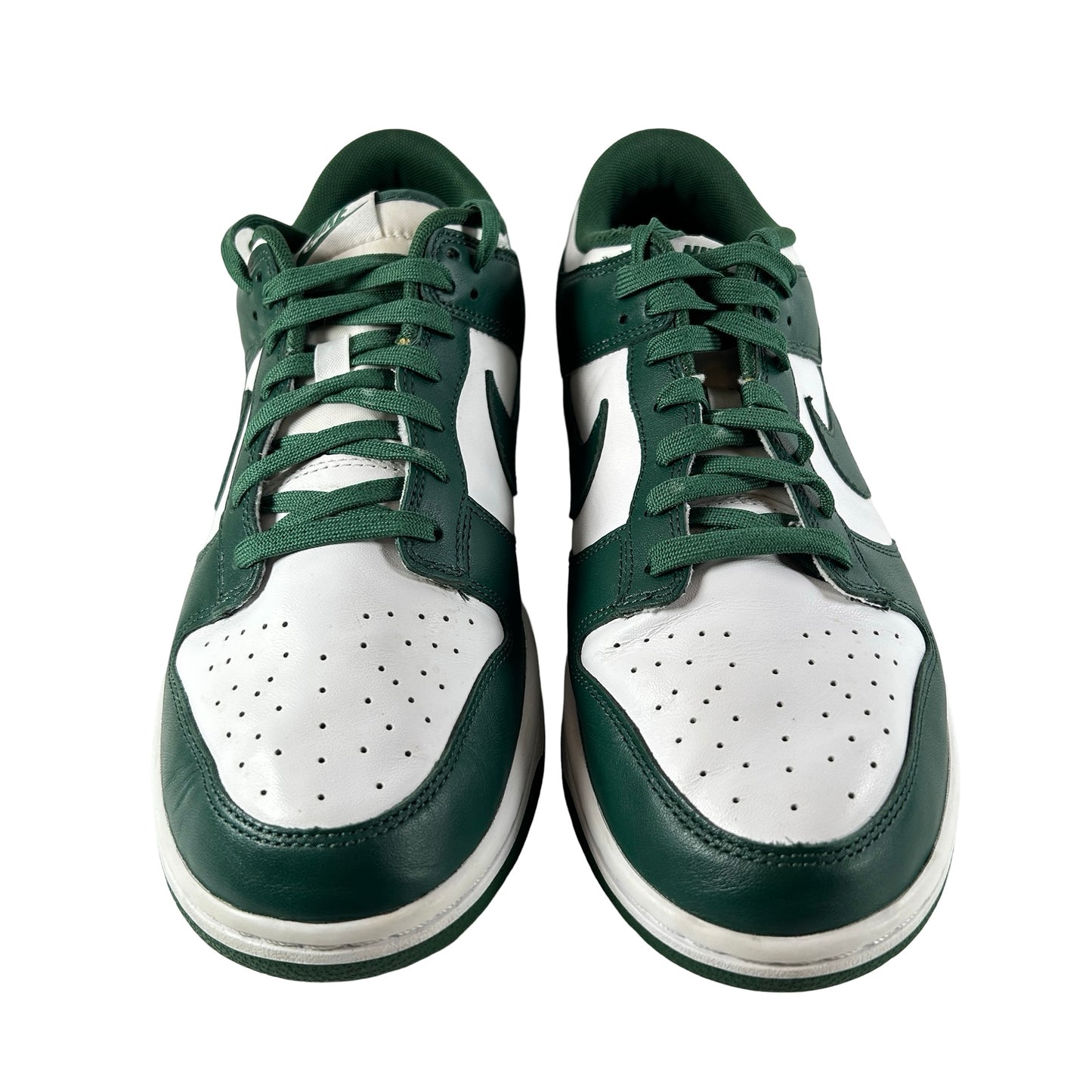DD1391 101 Nike Dunk Low Michigan State [USED] - 11 M (Used) (No Box)