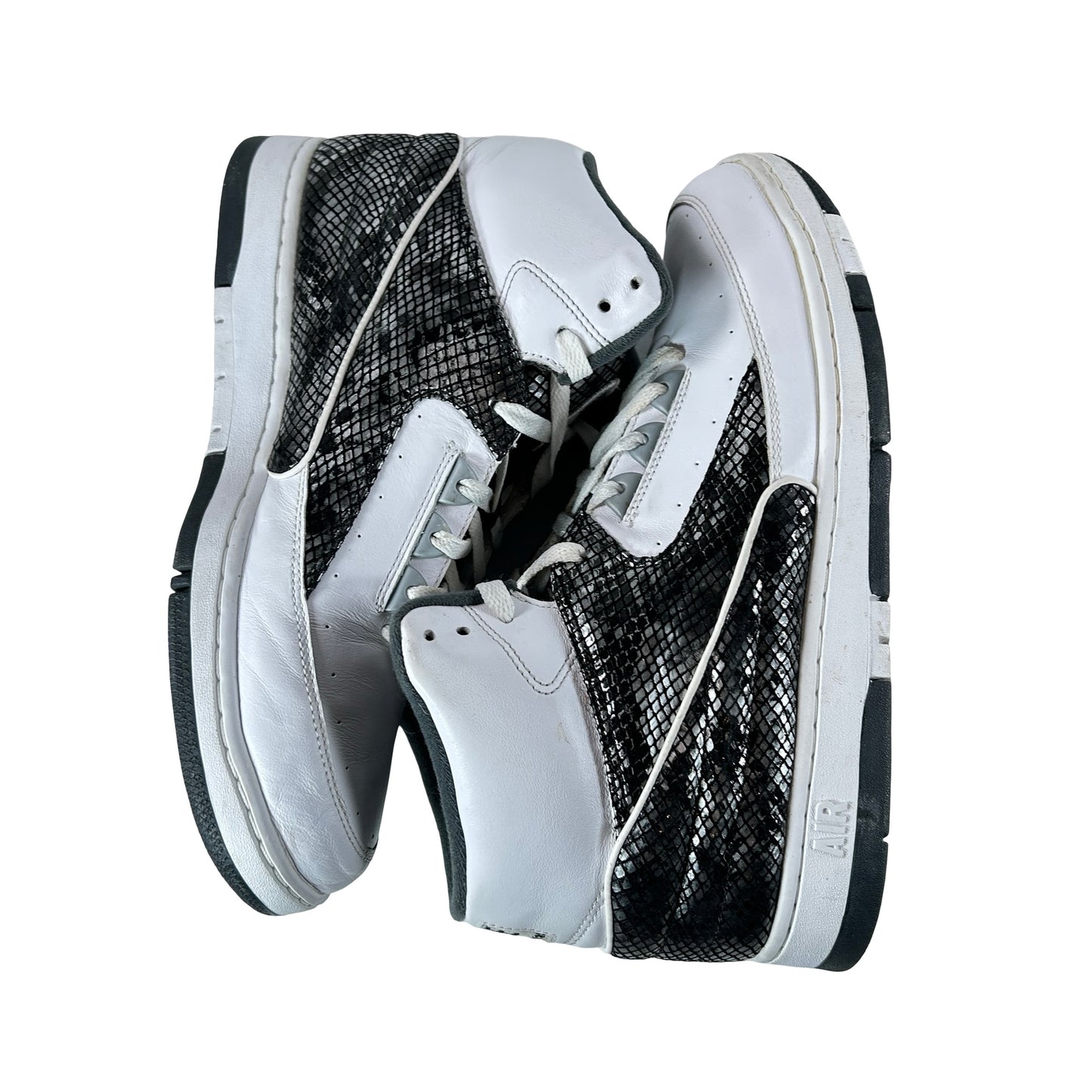 632631 110 Nike Air Python White Metallic Silver [USED] - 11 M (Used) (Replace Box)