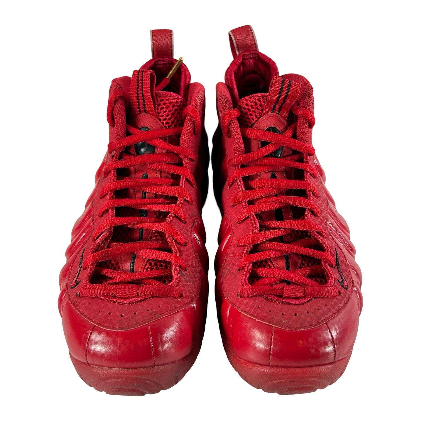 624041 603 Nike Air Foamposite Pro Red October [USED] - 8.5 M (Used) (No Box)