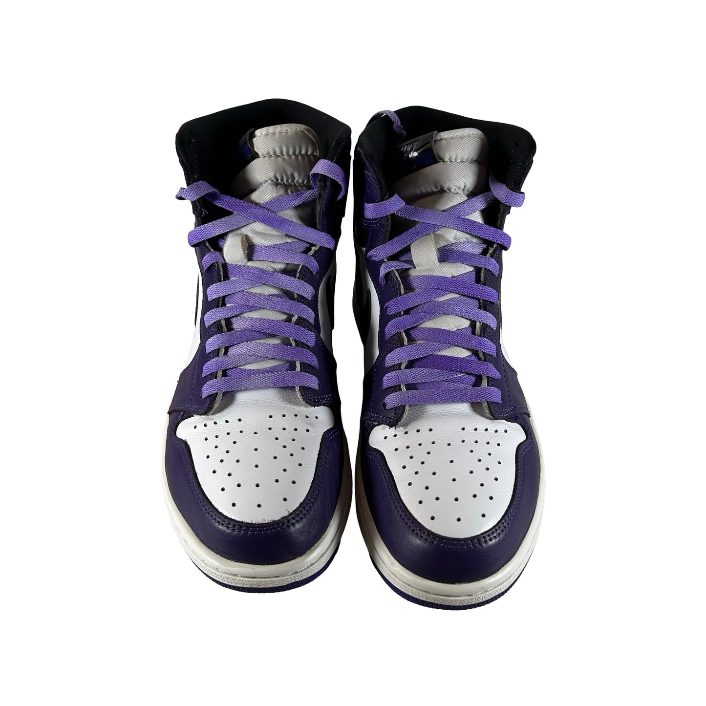 555088 500 Jordan 1 Court Purple [USED] - 12 M (Used2)