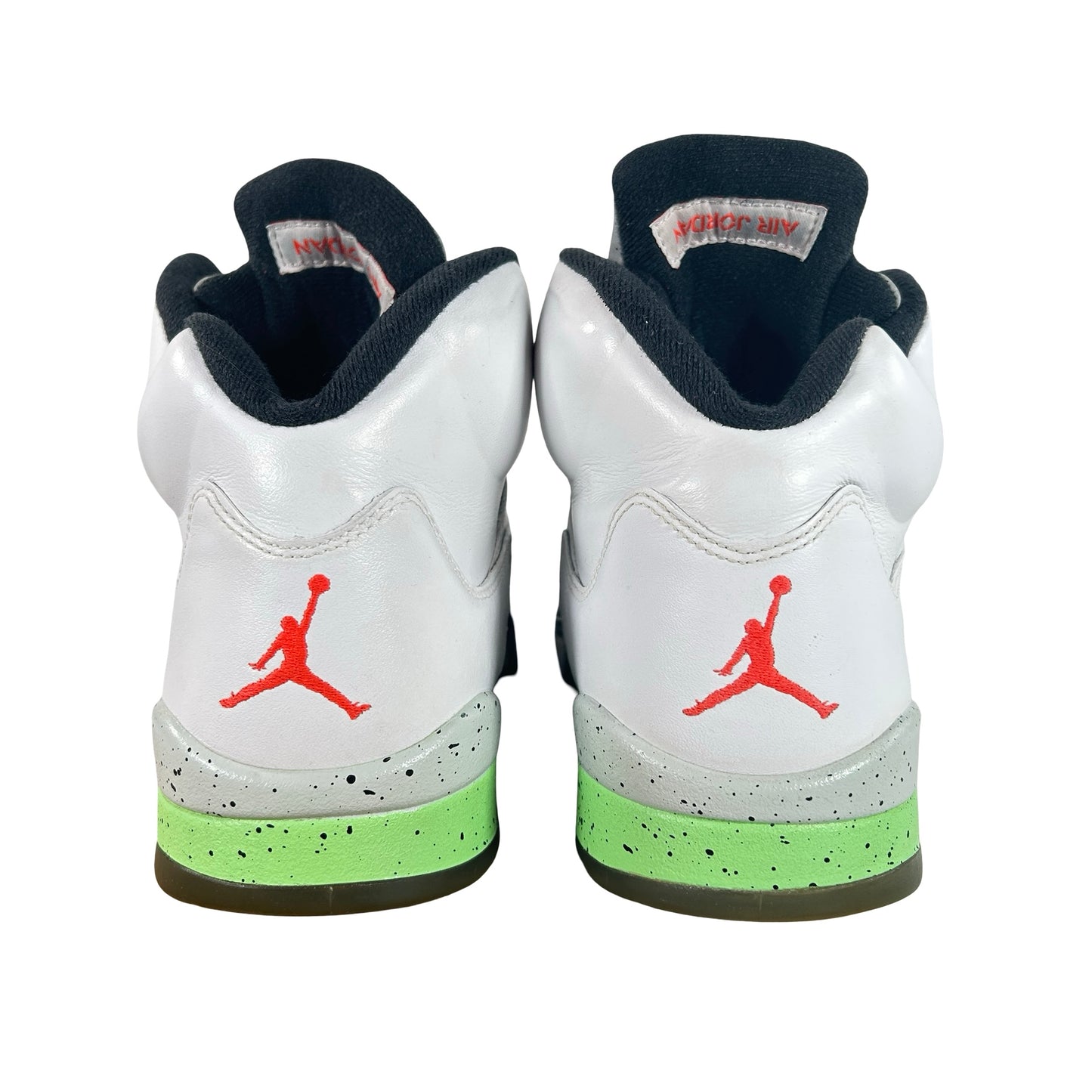 136027 115 Jordan 5 Retro Poison Green [USED] - 9 M (Used)