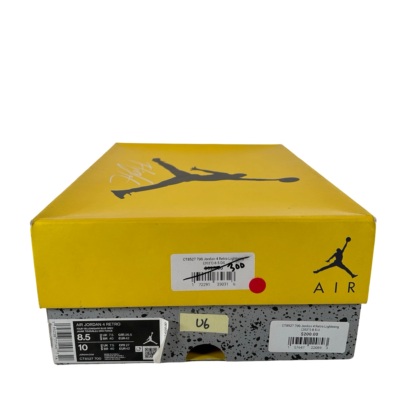 CT8527 700 Jordan 4 Retro Lightning (2021) [USED] - 8.5 M (Used6)